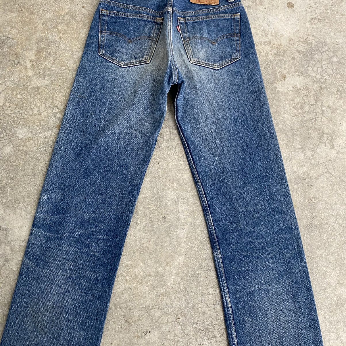 Levi's Size 29x32.5 Vintage 90’s Levis 501 Stonewashed Blue Jeans Size US 29 - 9 Thumbnail