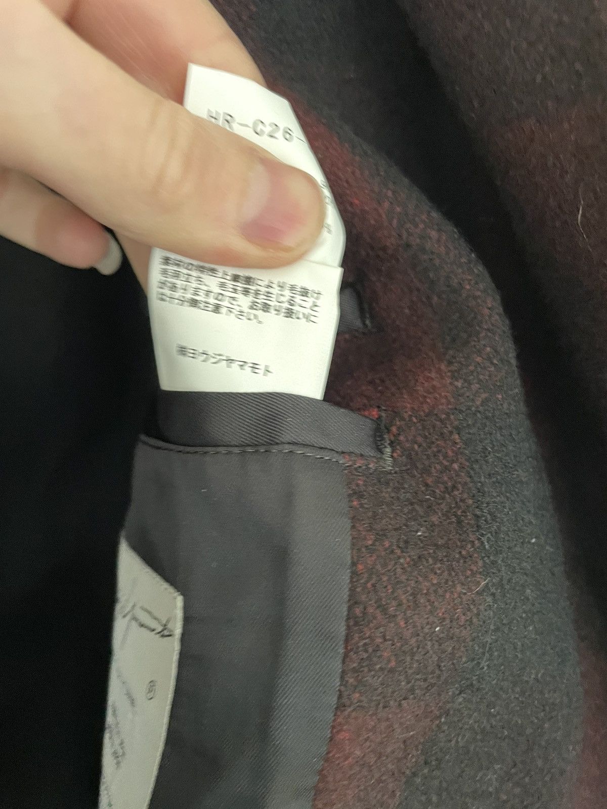 Yohji Yamamoto Yohji Yamamoto Pour Homme 18AW Size US S / EU 44-46 / 1 - 8 Thumbnail