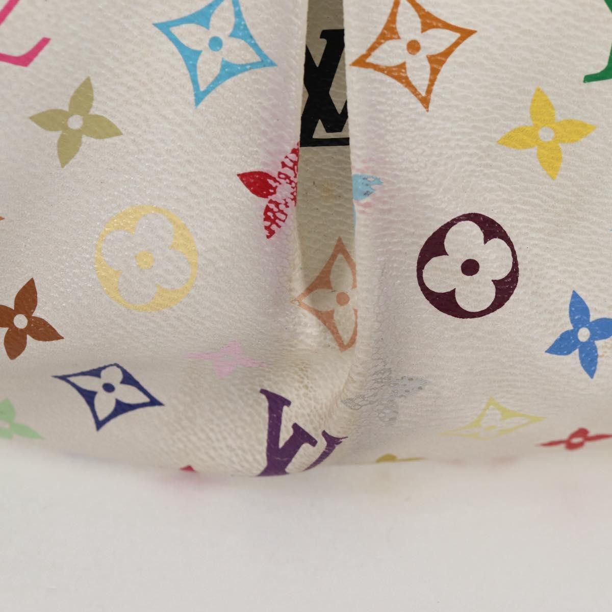 Louis Vuitton LOUIS VUITTON Monogram Multicolor Judy MM Bag White M40255 Size ONE SIZE - 4 Thumbnail