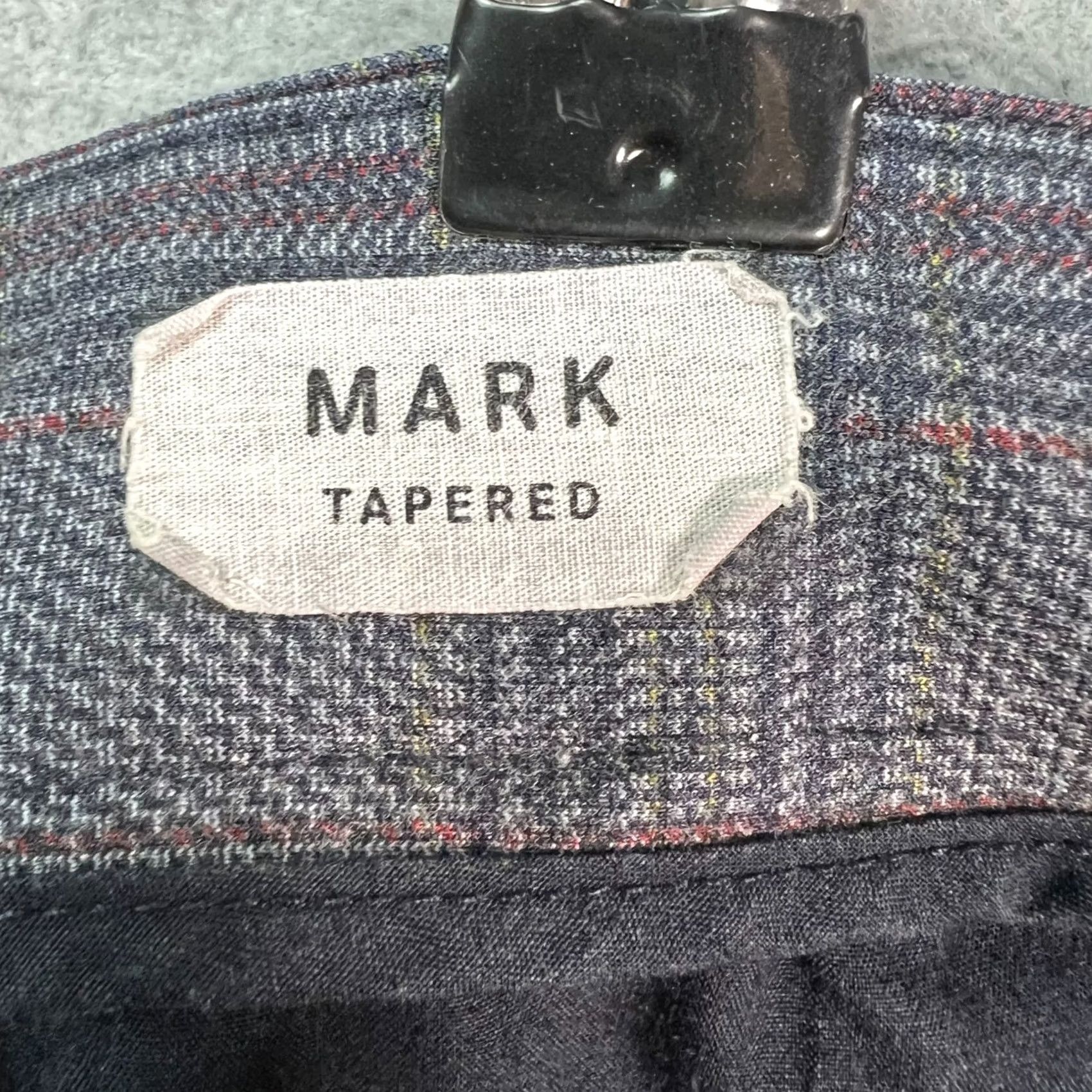 ONLY & SONS Only & Sons Mens Pants Tapered Fit 32x26 Gray Check Front Pockets Casual All Season Mens Size US 32 / EU 48 - 4 Thumbnail