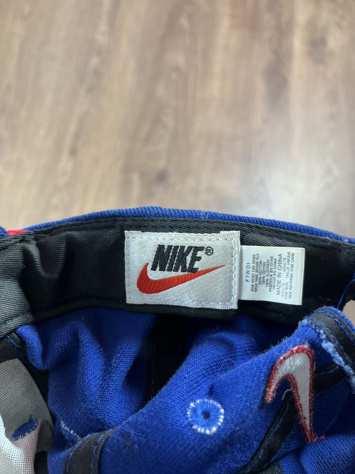 Nike Vintage 90s Rangers Football Soccer Cap Hat Rare Size ONE SIZE - 11 Thumbnail