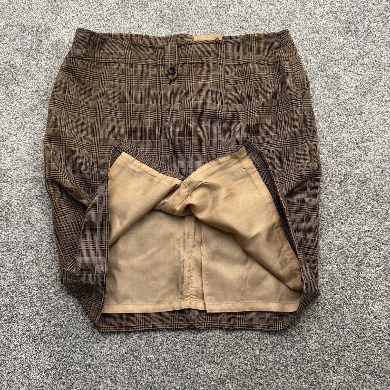 Other Petite Sophisticate Skirt 12 Academia Vintage 90s Plaid Size 34" / US 12 / IT 48 - 11 Thumbnail