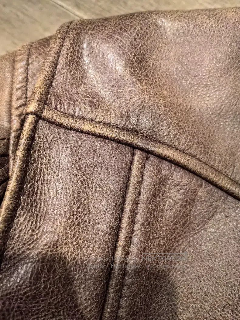 Schott Vintage matte cowhide motorcycle jacket