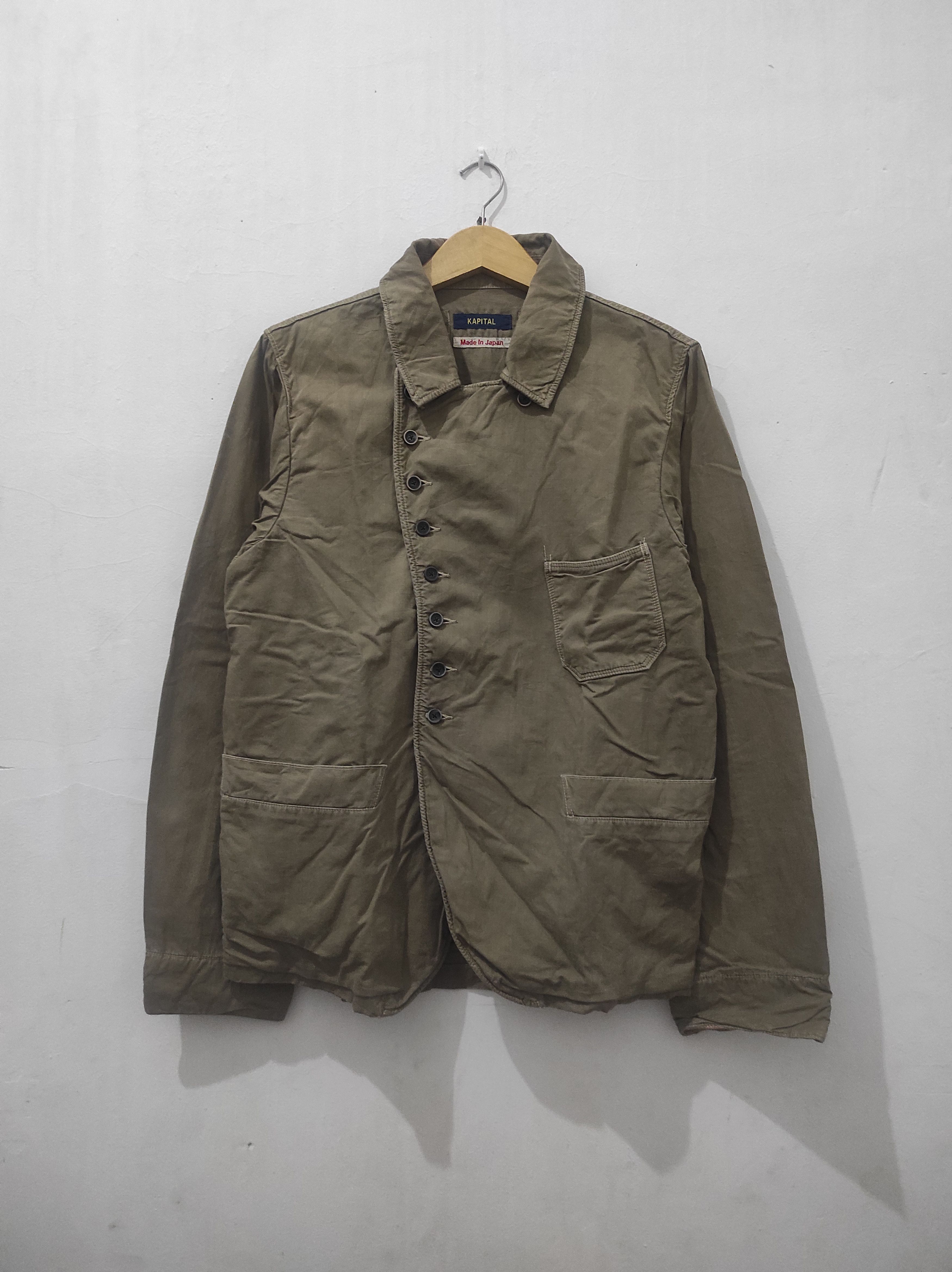 Kapital Rare japanese brand Kapital military army design jacket | Grailed