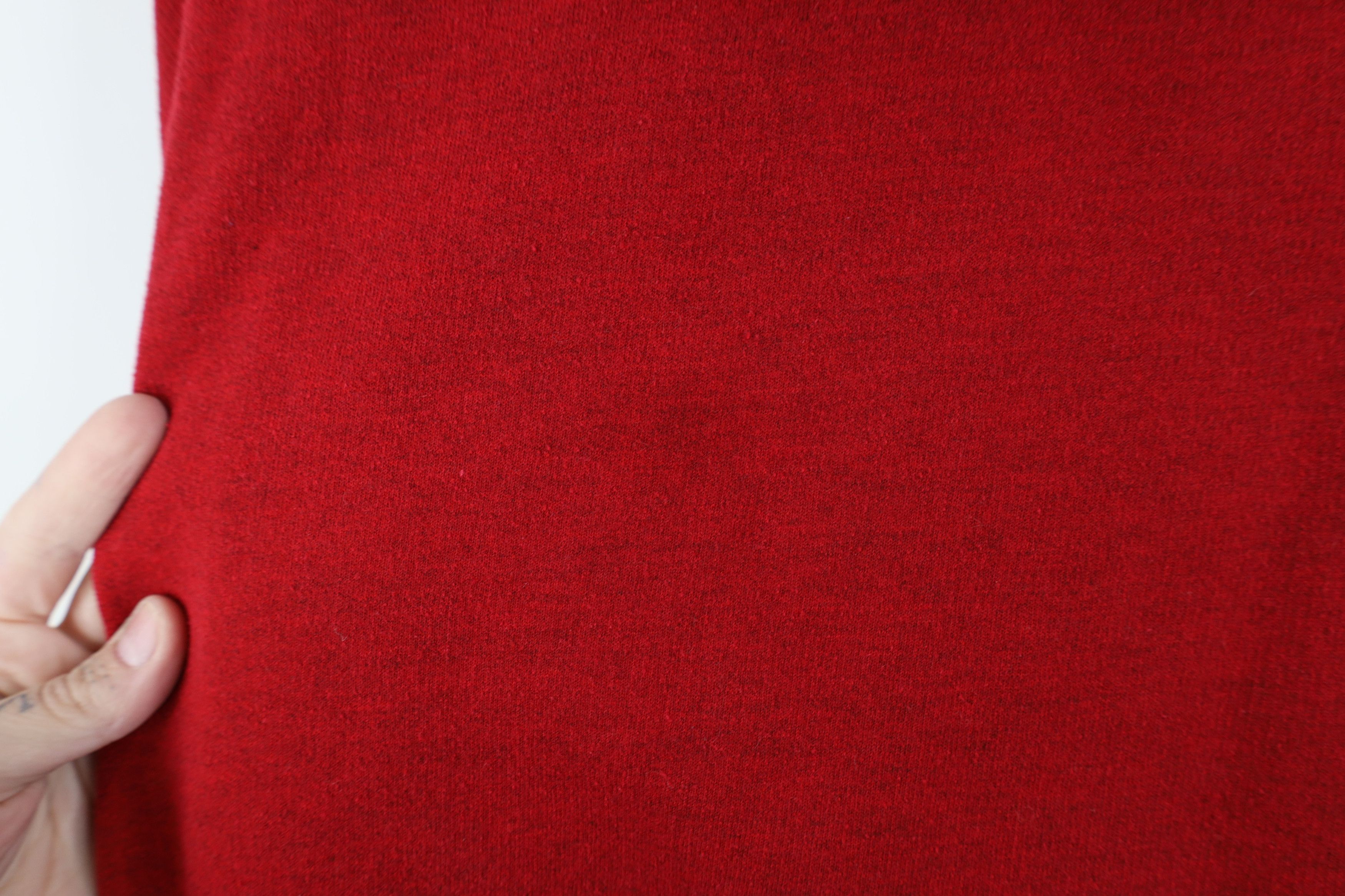 Vintage Vintage 90s Y2K Streetwear Hoodie Sweatshirt Heather Red Size US XXL / EU 58 / 5 - 10 Thumbnail