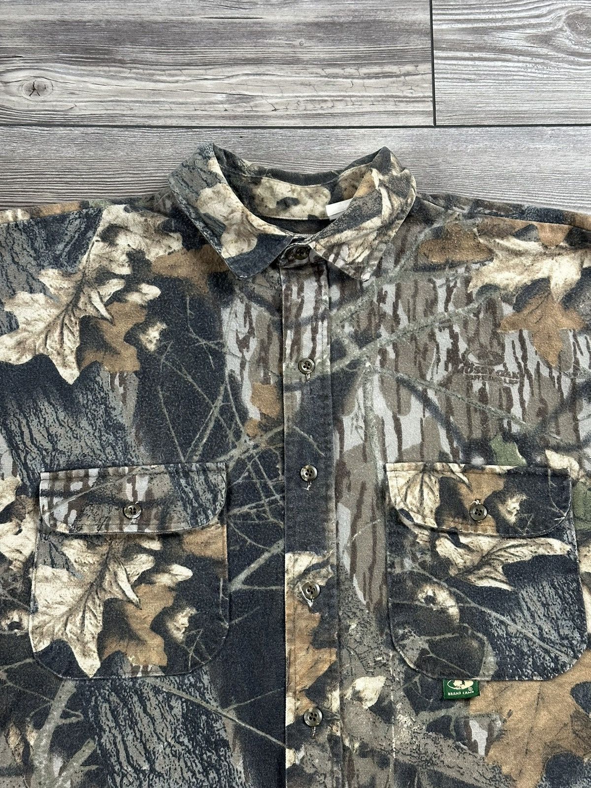 Mossy Oaks Vintage Mossy Oak Real Tree Camo Button Up Size US XL / EU 56 / 4 - 2 Thumbnail