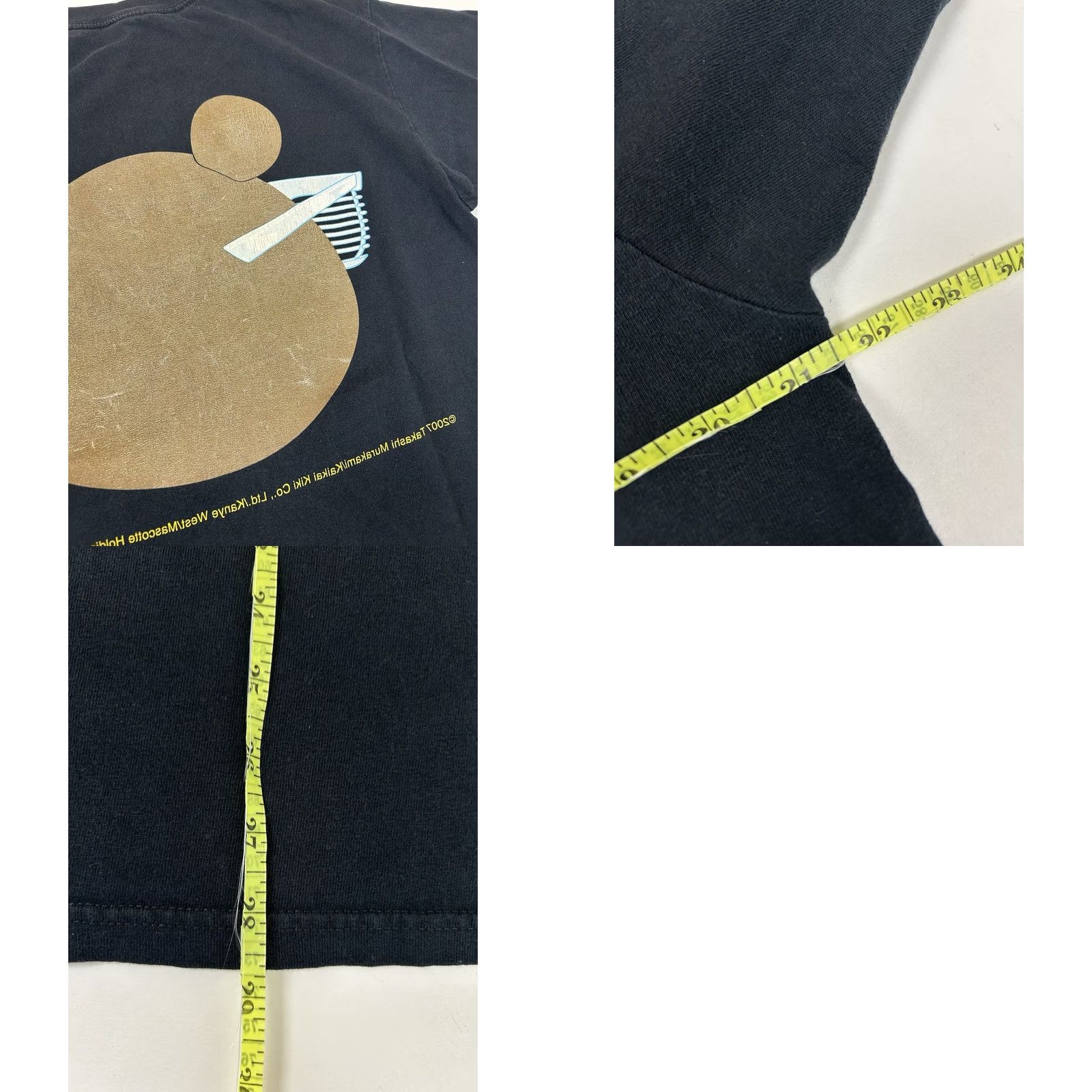 Vintage Kanye West Glow In The Dark Tour 2007 Takashi Murakami Size Large TShirt Black Shirt Mens Graphic Print Vintage Kanye West Tour Brand: Kanye West Tour Size US L / EU 52-54 / 3 - 10 Thumbnail