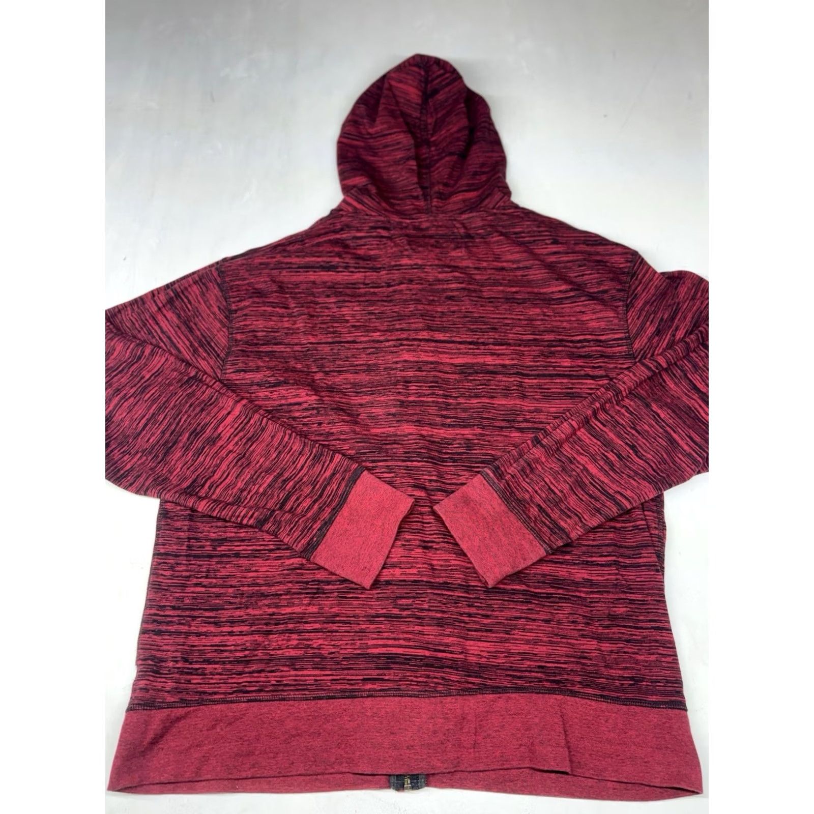 UFC VINTAGE UFC Lightweight Hoodie Mens 2XL Red Black Twist Full Zip Spellout Logo Y2K Clothing Sports USA Mens Size US XXL / EU 58 / 5 - 6 Thumbnail