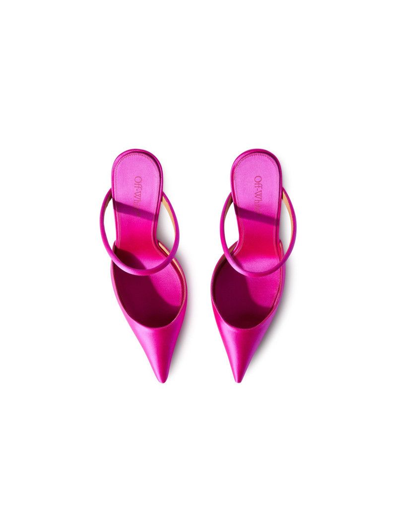 Off-White o1y1225 Mules in Fuchsia Size US 6 / IT 36 - 4 Thumbnail