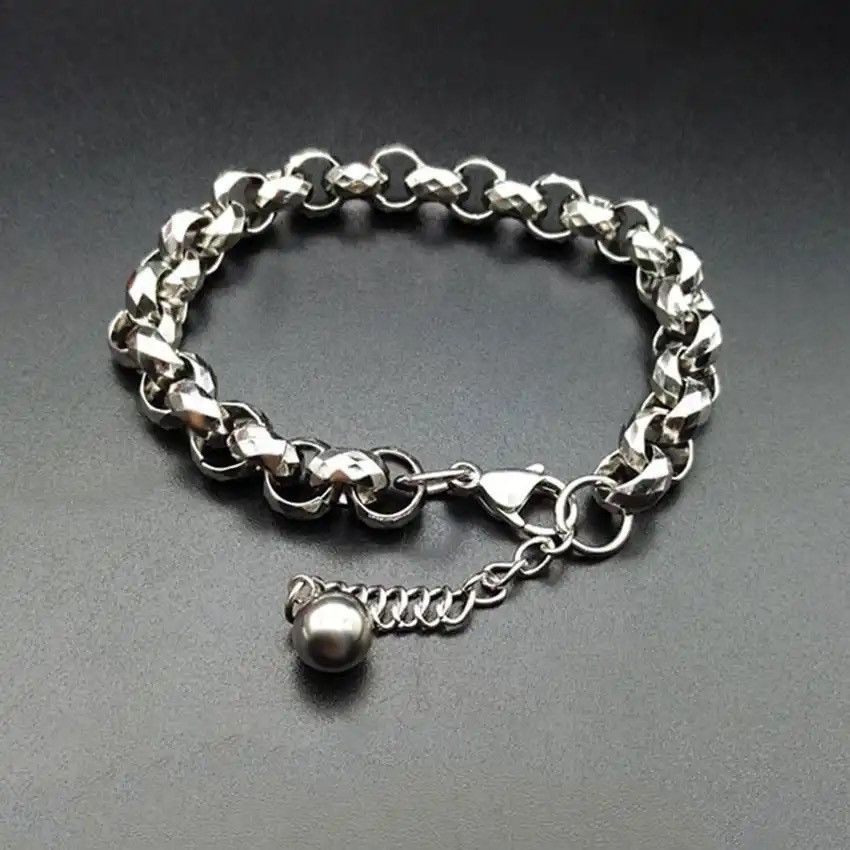Jewelry × Vintage Titanium Steel Round Bracelet Size ONE SIZE - 2 Thumbnail