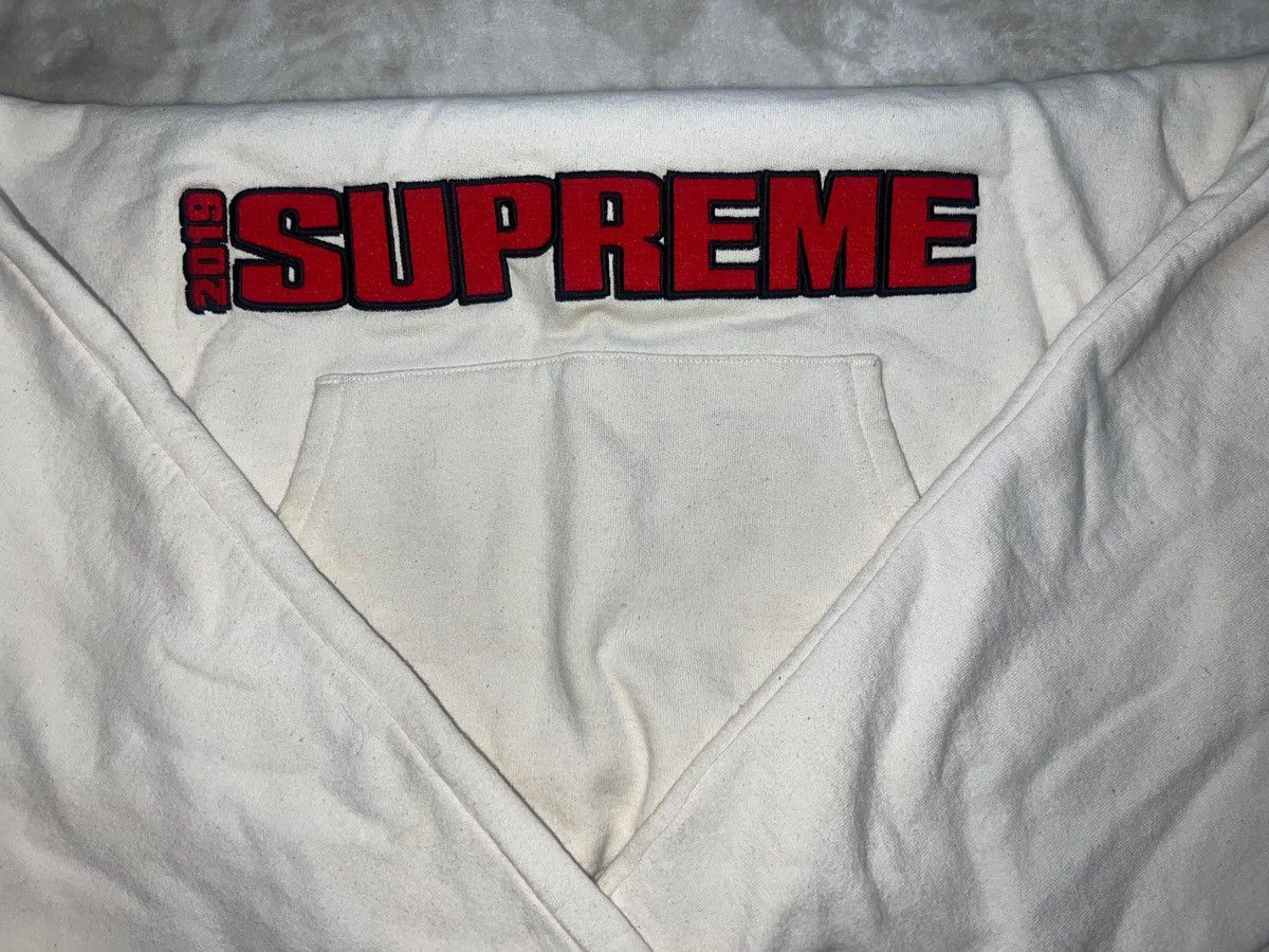 image of Supreme Hoodie 2019 in Beige, Men's (Size XL)