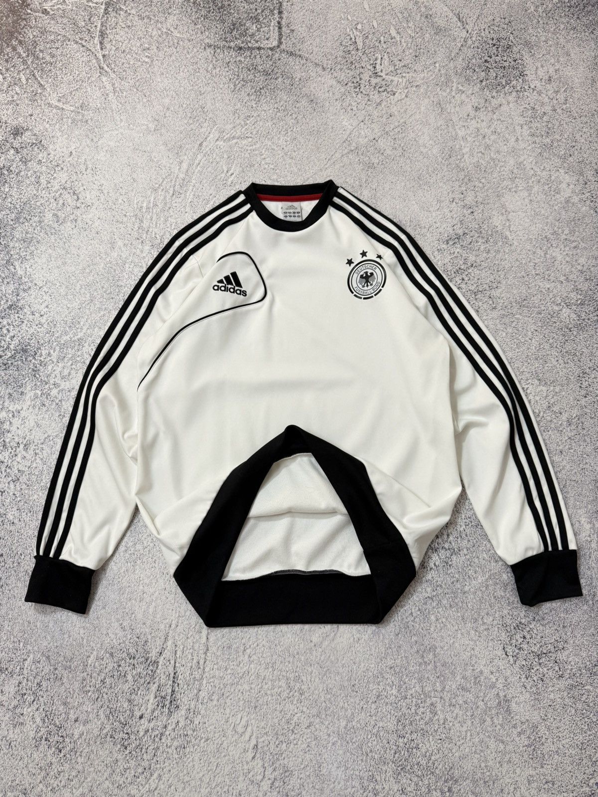 Adidas Vintage Adidas Germany Soccer Training Sweatshirt BLOCKECORE Size US M / EU 48-50 / 2 - 6 Thumbnail