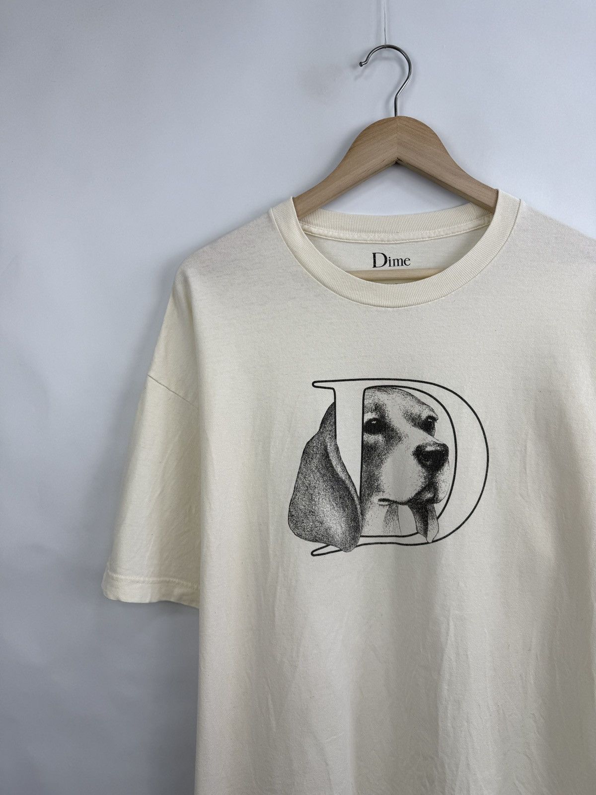 Dime 🇺🇸 Y2K DIME Dog T-Shirt Rare Retro Hype Skateboard Size US XL / EU 56 / 4 - 2 Thumbnail
