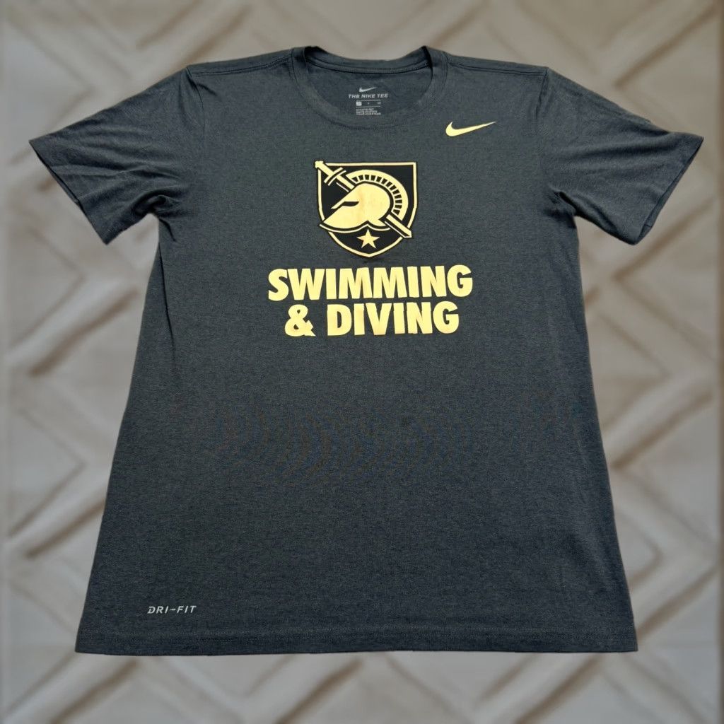 Nike Nike Dri-Fit Army West Point T-Shirt Mens Small Gray Black Knights Size US S / EU 44-46 / 1 - 1 Thumbnail