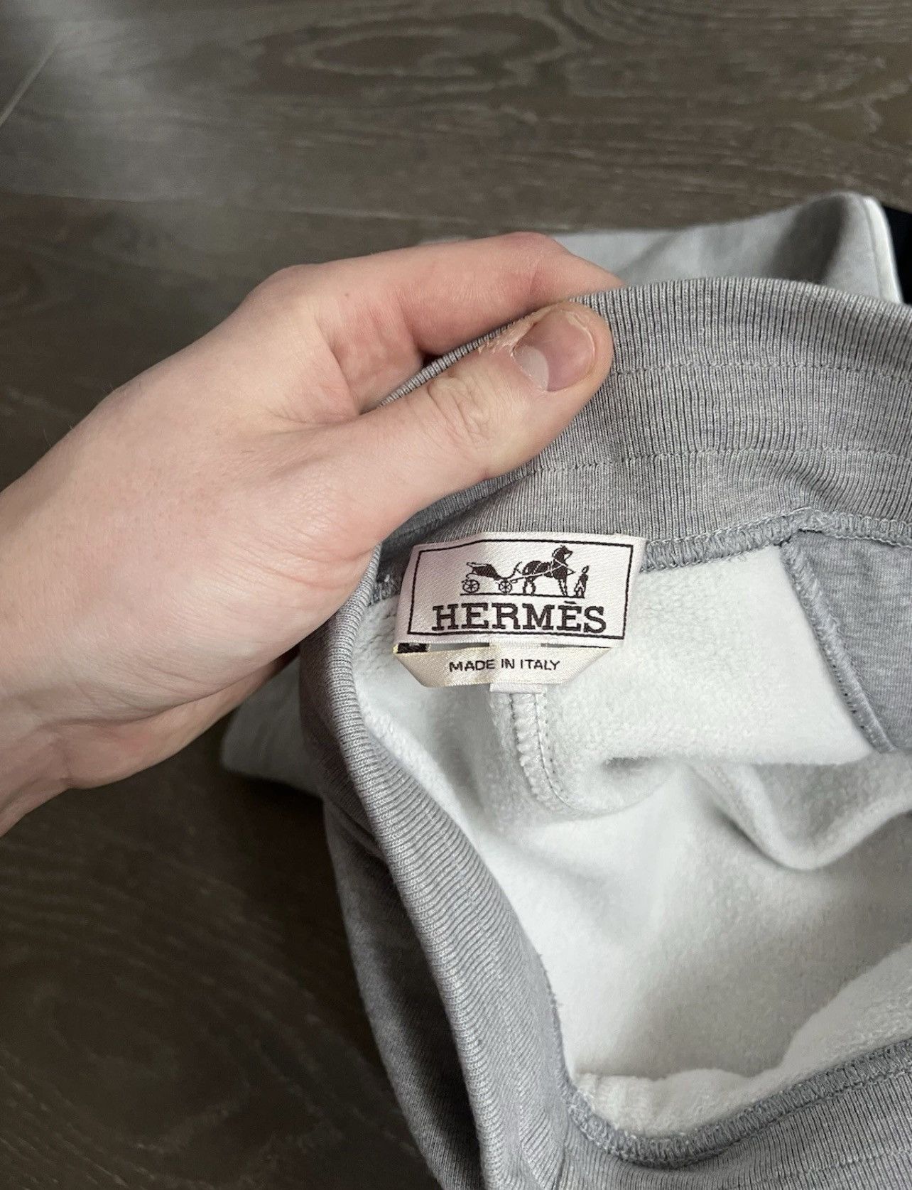 Hermes Run H Logo Sweat Shorts Size US 32 / EU 48 - 4 Thumbnail