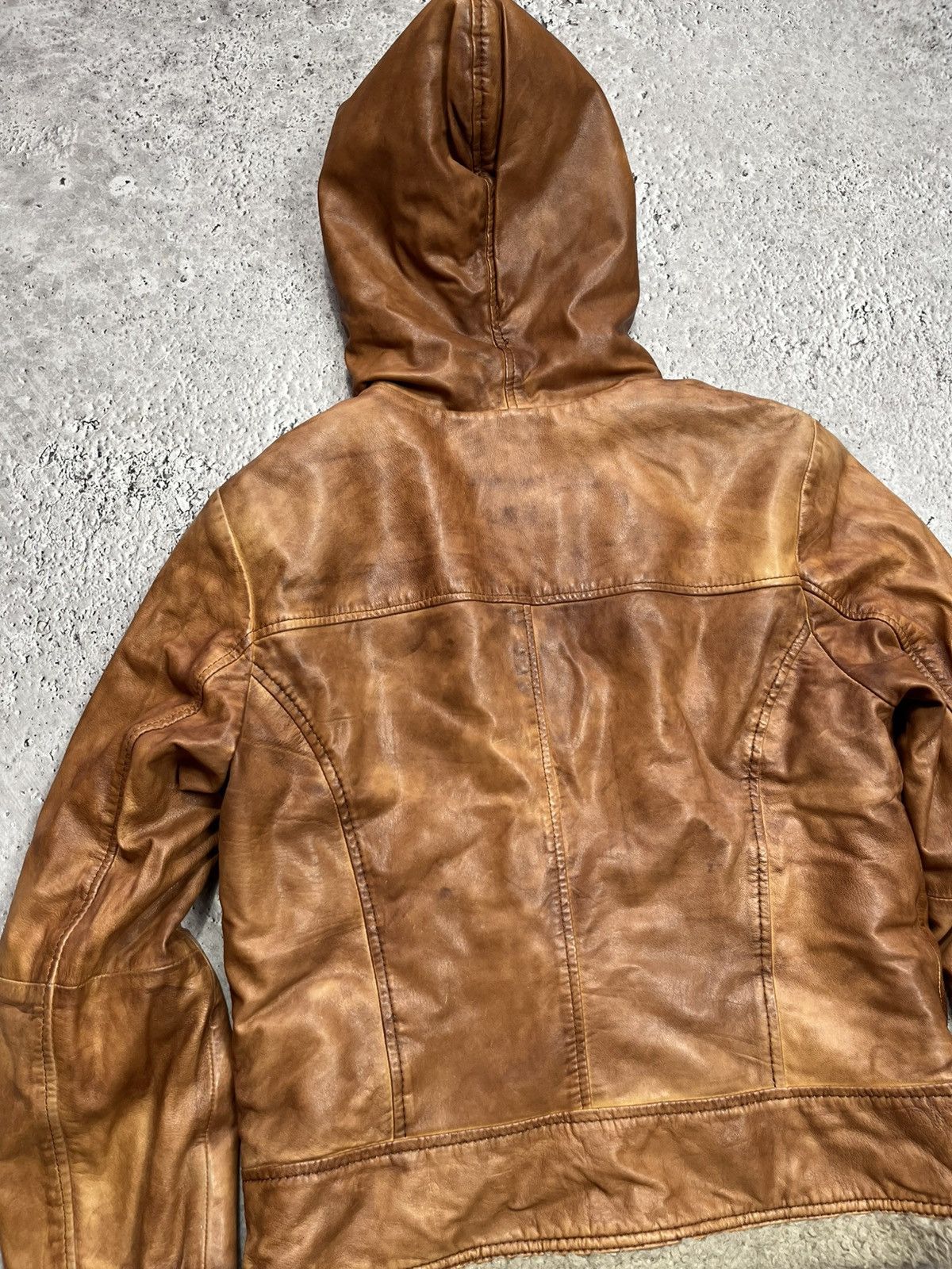 Other Avant Garde Faux Shearling Leather Jacket Womens L Size L / US 10 / IT 46 - 17 Thumbnail