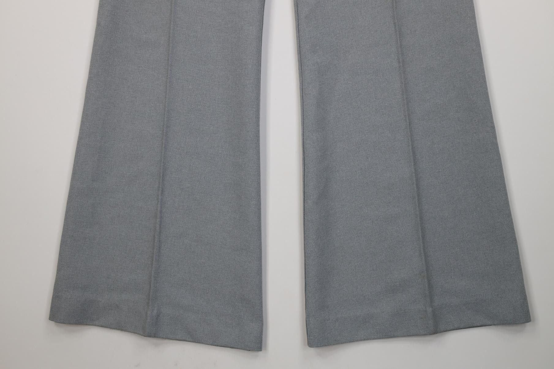 Vintage AS IS Vintage 70s Streetwear Bell Bottoms Pants Steel USA Size 30" / US 8 / IT 44 - 4 Thumbnail