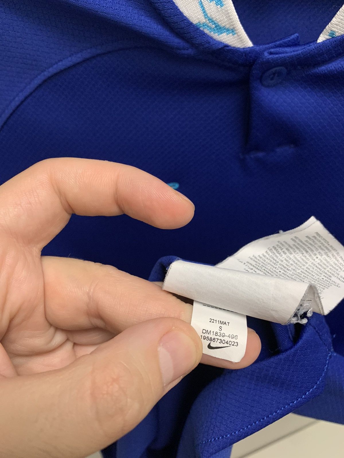 Nike Nike Chelsea soccer jersey 3 S size ( Kante mydruk) Size US S / EU 44-46 / 1 - 8 Thumbnail