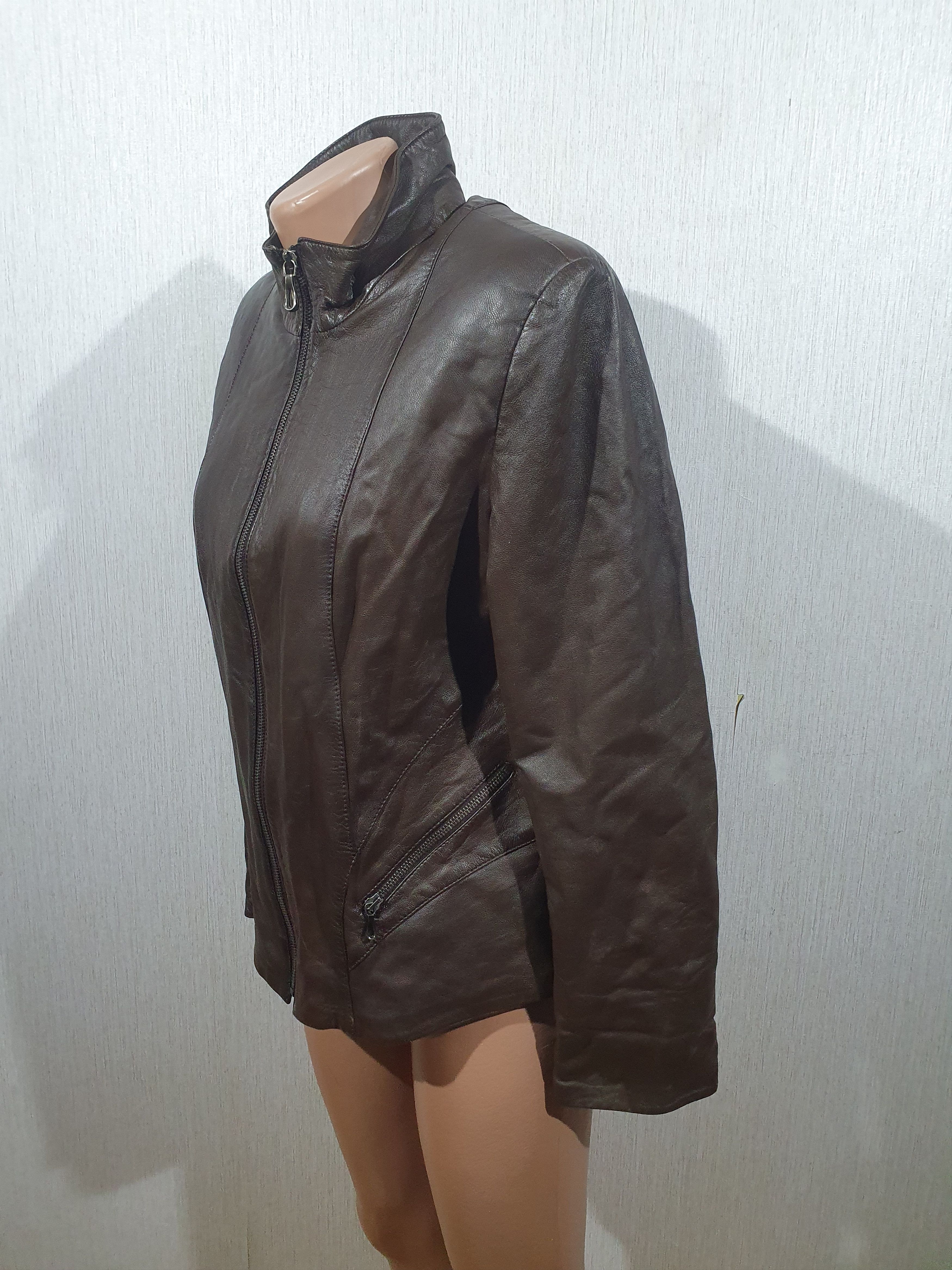 Other Leather women's jacket Size L / US 10 / IT 46 - 3 Thumbnail