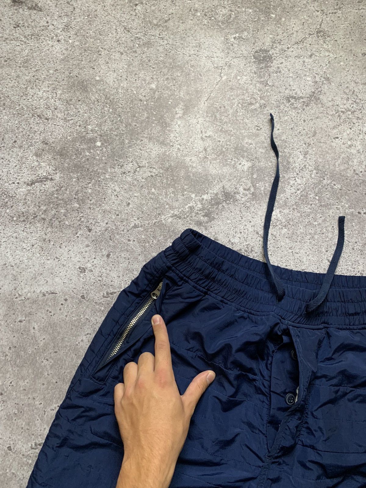 Kith Kith Nylon Shorts - Sweatpants Navy Camo Joggers Size US 34 / EU 50 - 5 Thumbnail