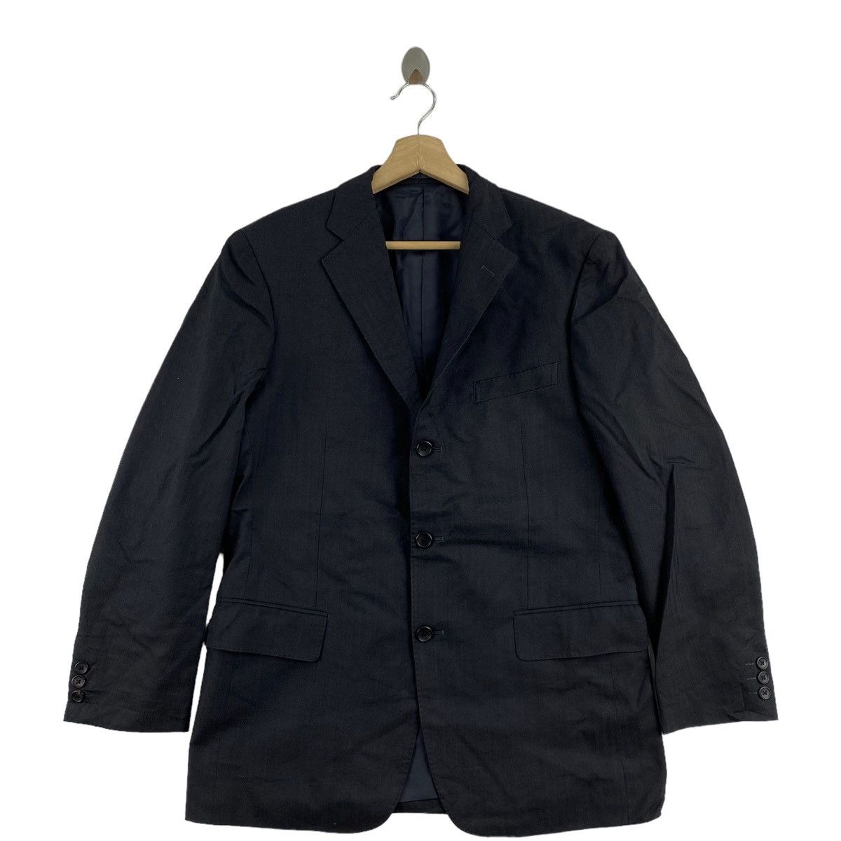 Japanese Brand J. PRESS Japanese Brand Plain Blazer Coat Jacket Size US M / EU 48-50 / 2 - 1 Thumbnail