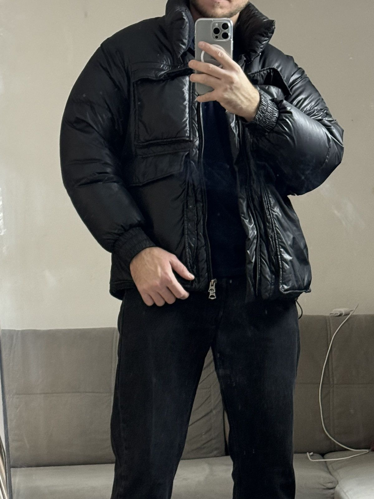 Acne Studios ACNE studios minus gloss paw17 puffer hooded jacket Size US L / EU 52-54 / 3 - 3 Thumbnail