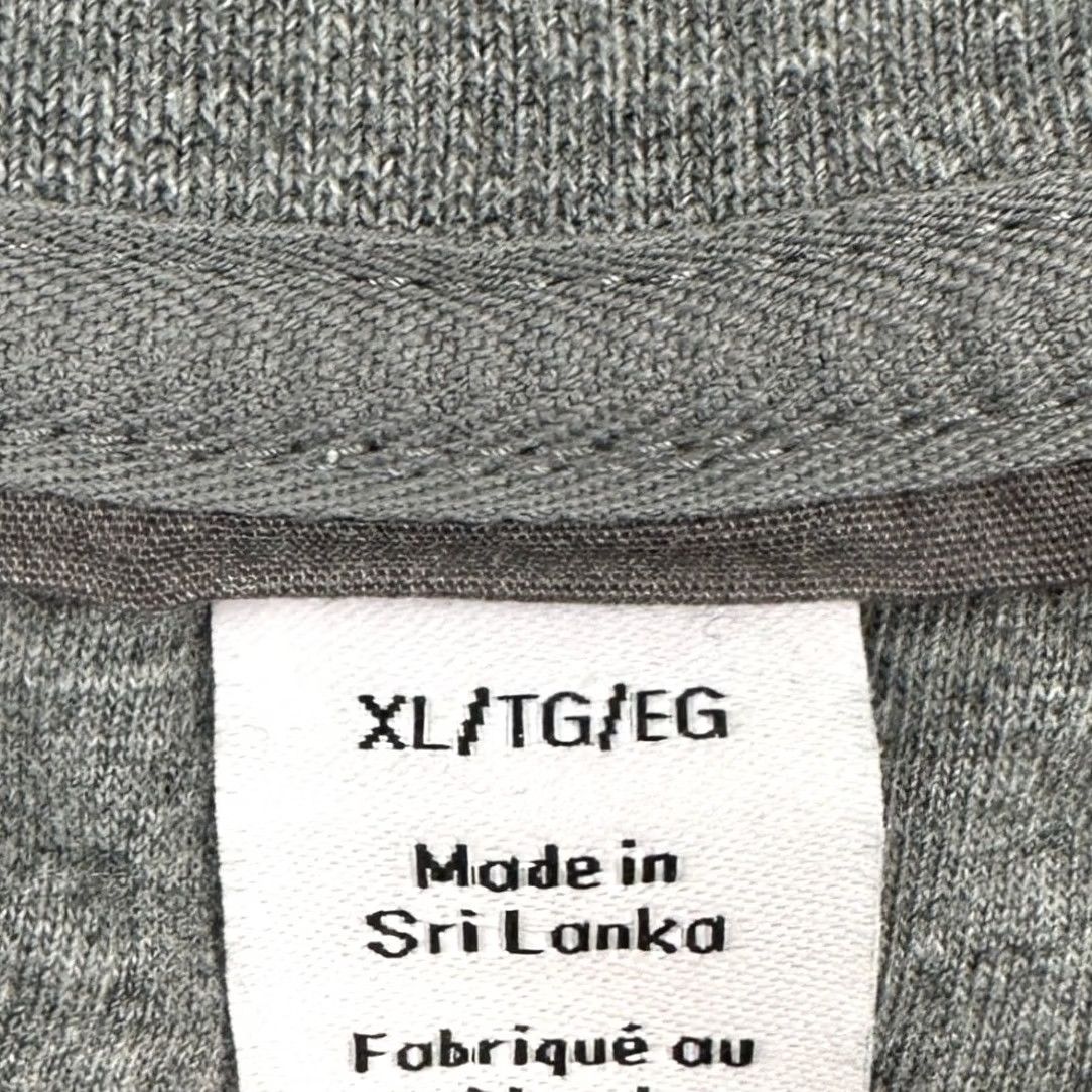 Calvin Klein Calvin Klein Short Sleeve Tee Mens XL Gray Crew Neck Liquid Touch T-Shirt Casual Lightweight Breathable Cotton Shirts Solid Vintage: No Size US XL / EU 56 / 4 - 5 Thumbnail