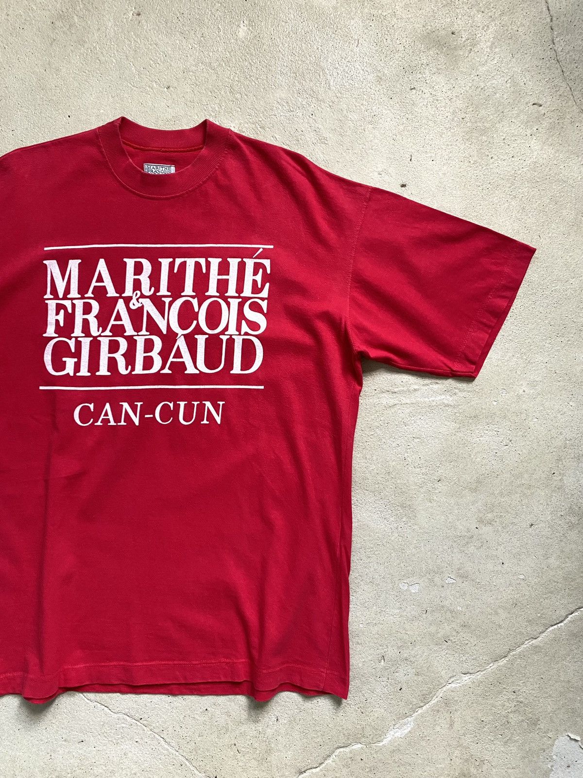 Marithe + Francois Girbaud Rare Vintage Marithe Francois Girbaud Can-Cun Tshirt Size US L / EU 52-54 / 3 - 3 Thumbnail
