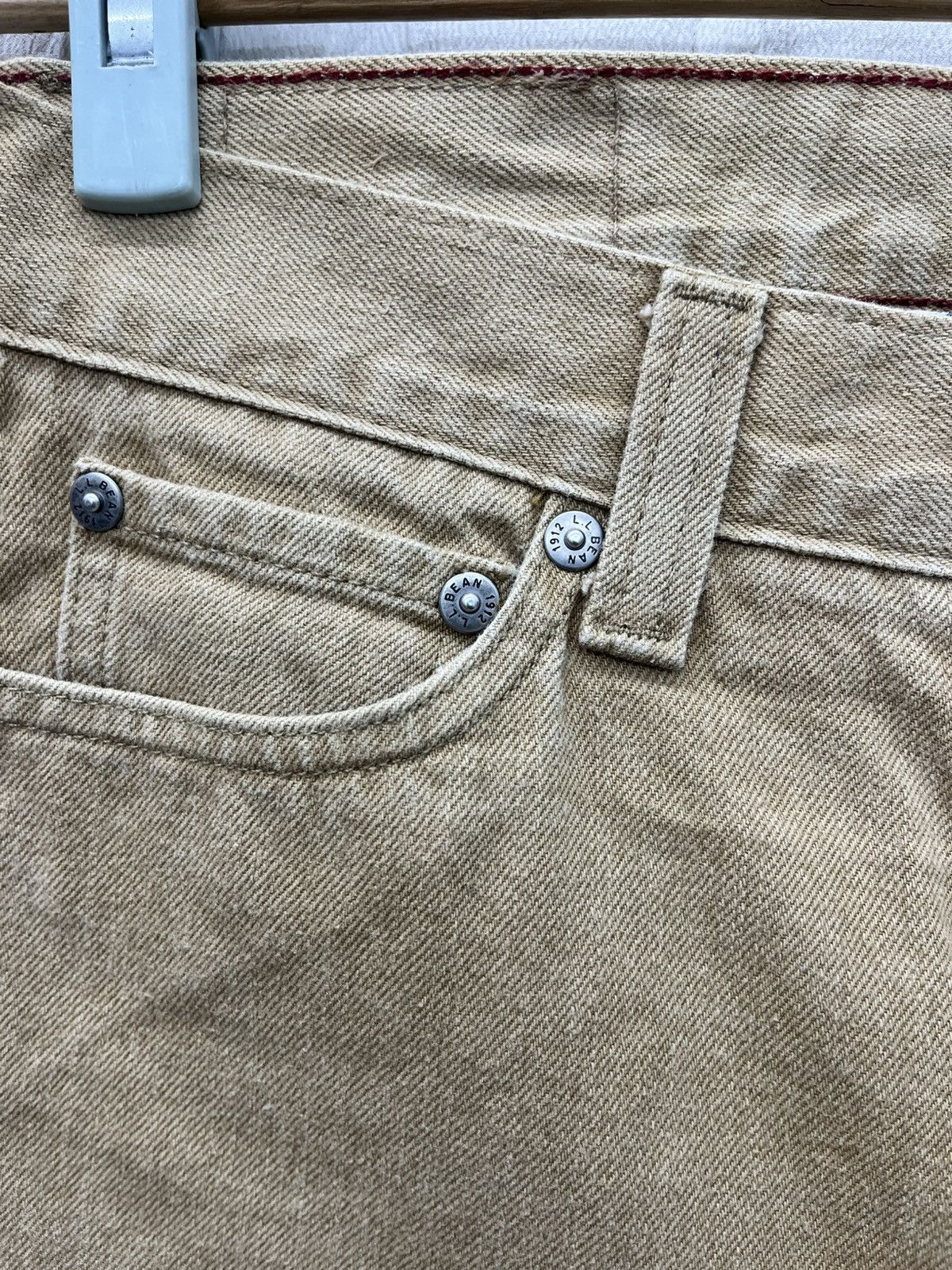 L.L. Bean × Vintage VTG L.L.BEAN 1912 DENIM Size US 31 - 4 Thumbnail