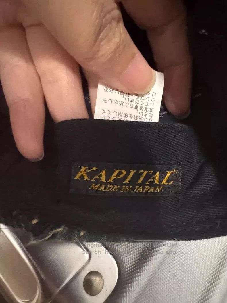Kapital Kapital Boro Embroidered Patchwork Cap. Size ONE SIZE - 2 Thumbnail
