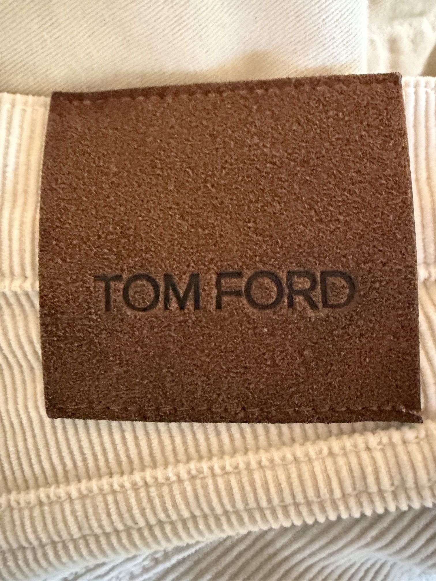Tom Ford Tom Ford Cream Cords - 32 Waist Size US 32 / EU 48 - 4 Thumbnail