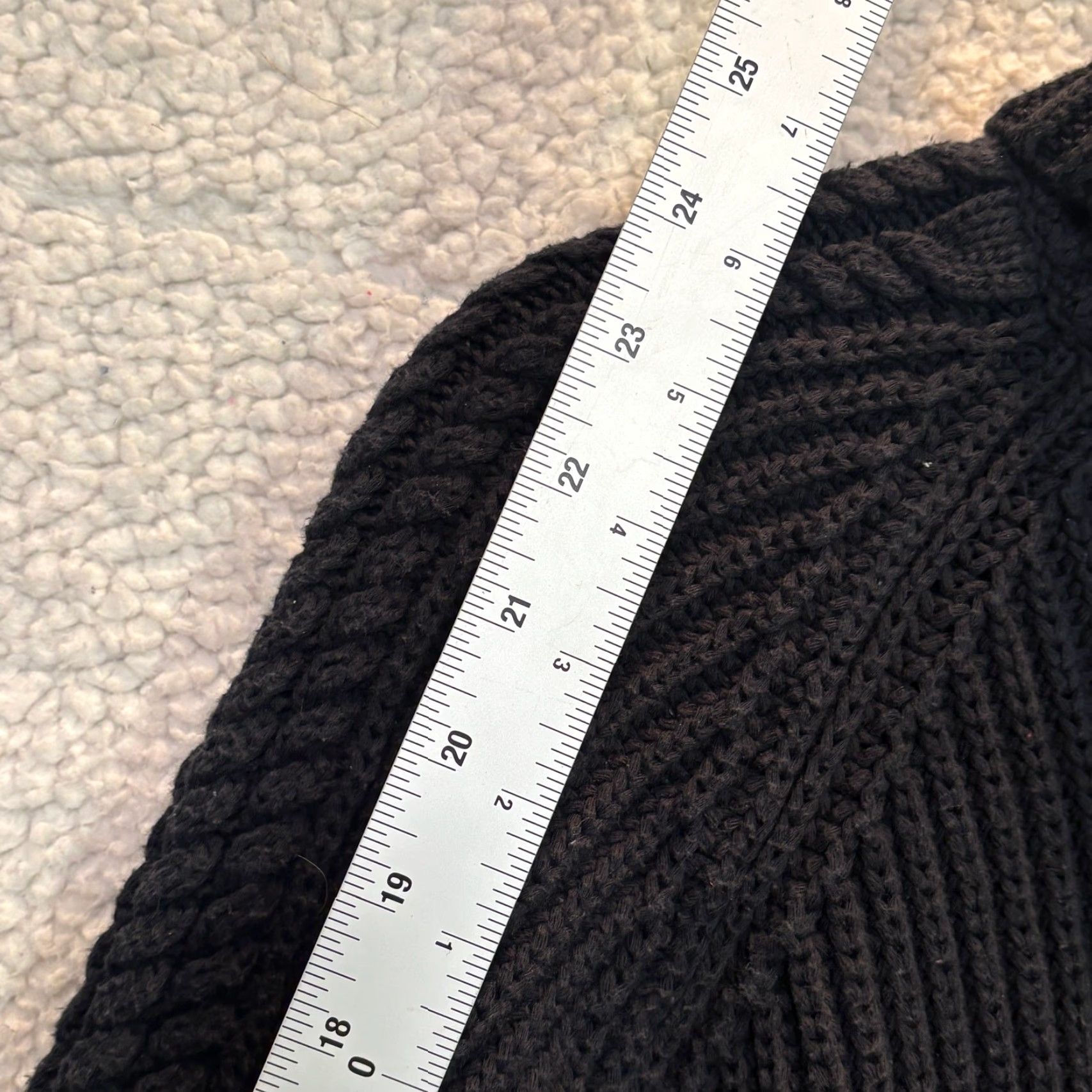 Lululemon Lululemon Sweater Womens Medium Black Turtleneck Cable-Knit Pullover Winter Fall Cozy Size M / US 6-8 / IT 42-44 - 5 Thumbnail
