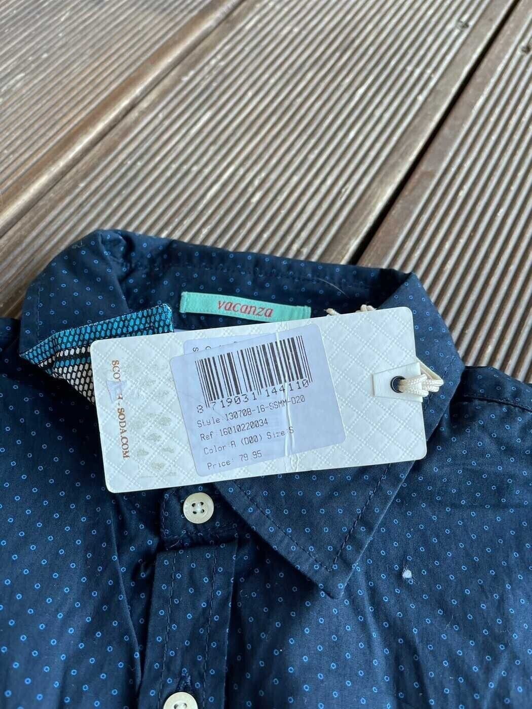 Scotch & Soda Blue Pea buttoned Shirt by scotch&soda S Size US S / EU 44-46 / 1 - 3 Thumbnail