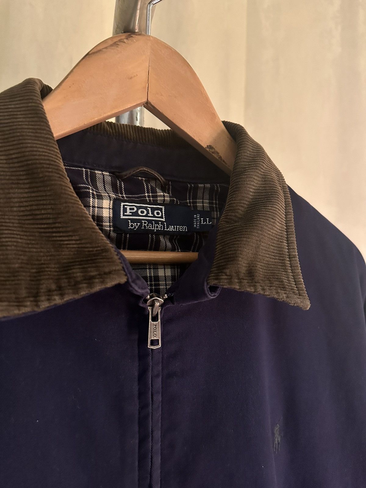 Polo Ralph Lauren Vintage Ralph Lauren 1990 Navy Jacket Size US L / EU 52-54 / 3 - 3 Thumbnail