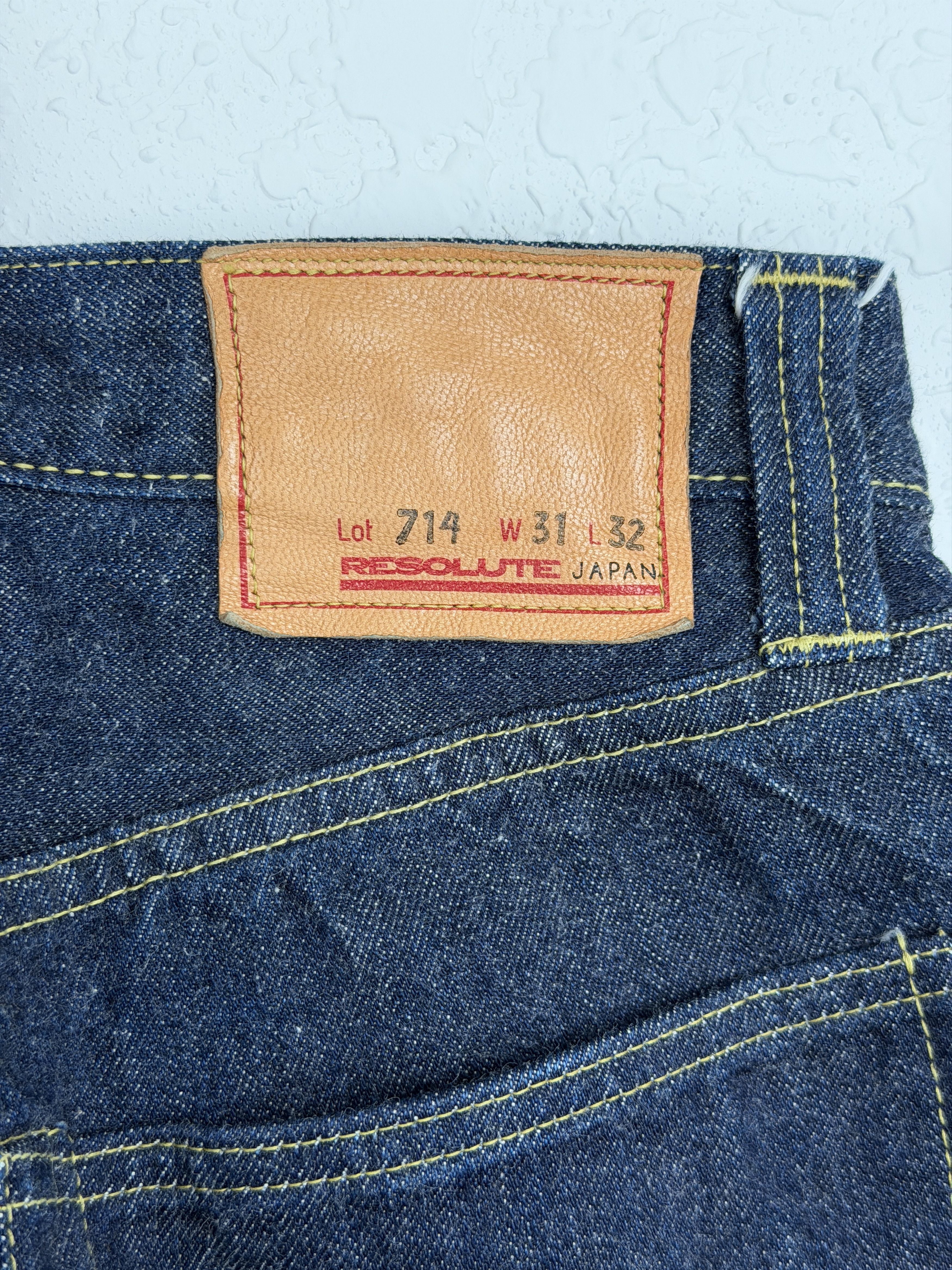 RESOLUTE Lot 714 "WWII Model" 13.5oz Selvedge Denim Size US 31 - 4 Thumbnail