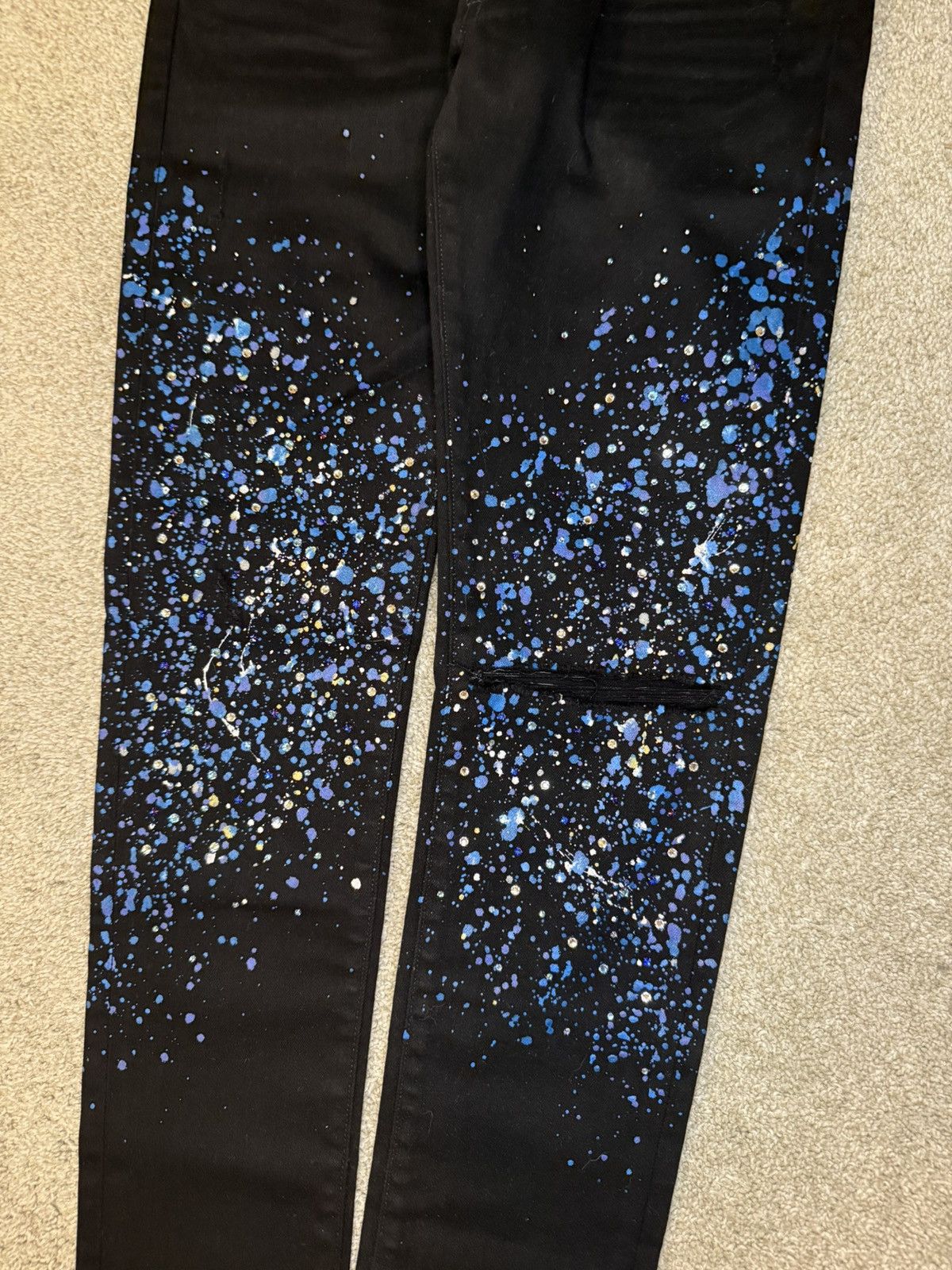 Amiri Amiri Crystal Painter Jeans Size US 34 / EU 50 - 3 Thumbnail