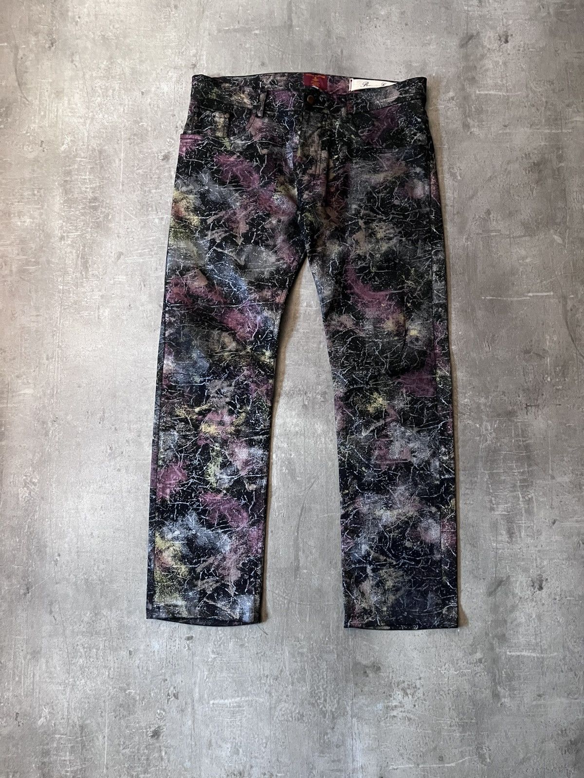 Vivienne Westwood Vivienne Westwood S/S 01 marbles jeans red label waxed feel Size US 32 / EU 48 - 1 Thumbnail