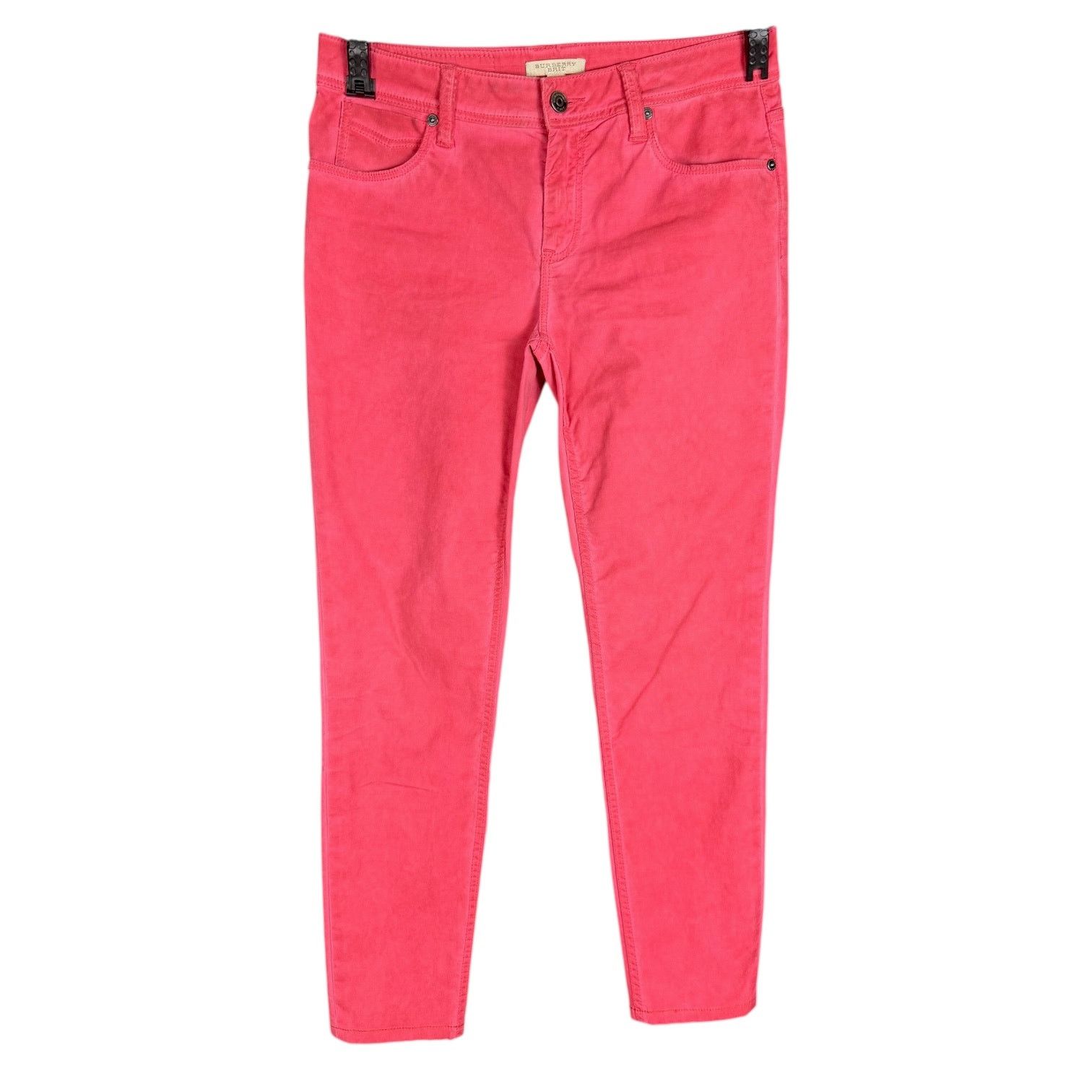 Burberry Burberry Brit Women's Skinny Crop Pink Jeans W29 $425 retail Size 29" - 1 Thumbnail