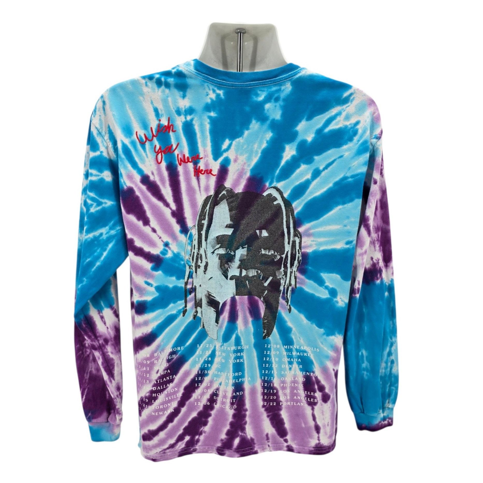 Travis Scott Astroworld Mens Large Shirt Travis Scott Wish You Were Here Size US L / EU 52-54 / 3 - 3 Thumbnail