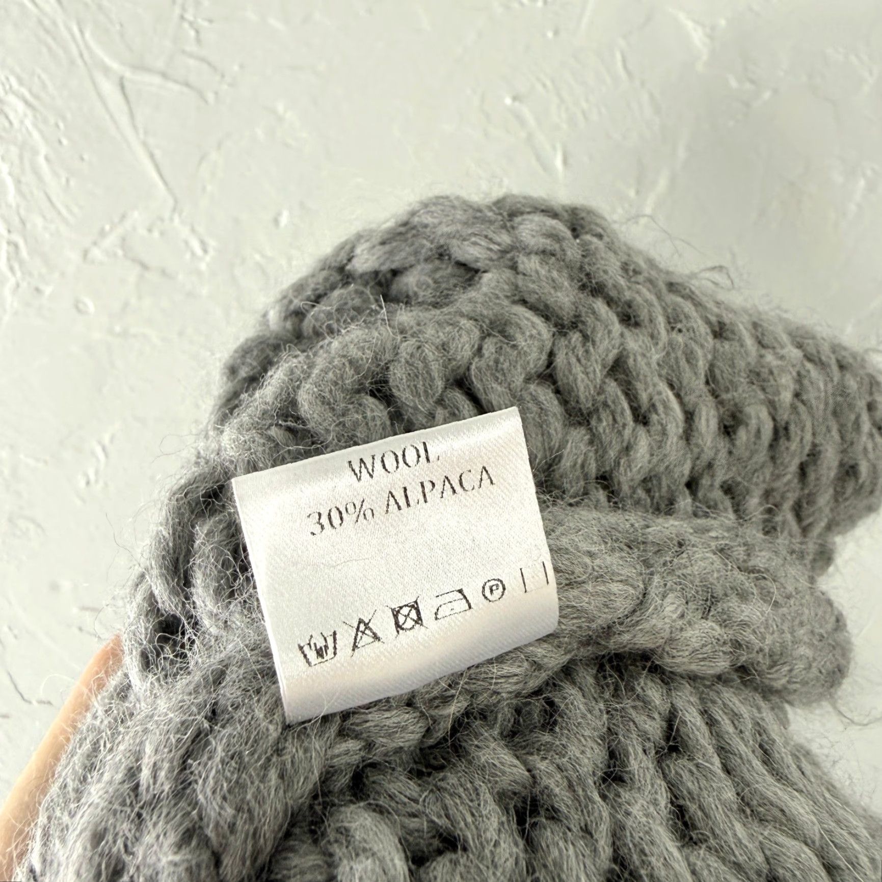 Vintage MJ Watson Women's Sweater Large Alpaca Scoop Knit Italy ORGANIC Gray Long Sleeve Pullover Casual Vintage No? Size L / US 10 / IT 46 - 6 Thumbnail