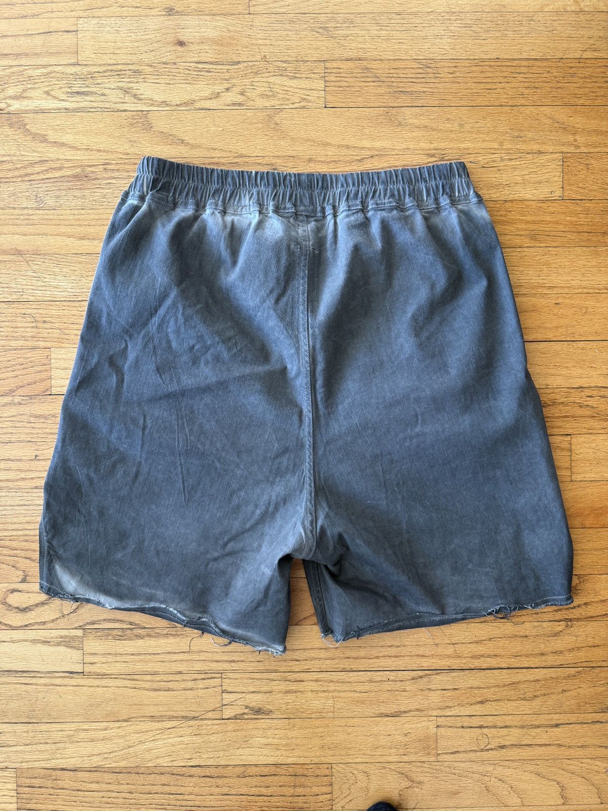 Rick Owens Rick Owens S/S 24 Lido Dark Dust Denim Boxer Shorts  display picture 1