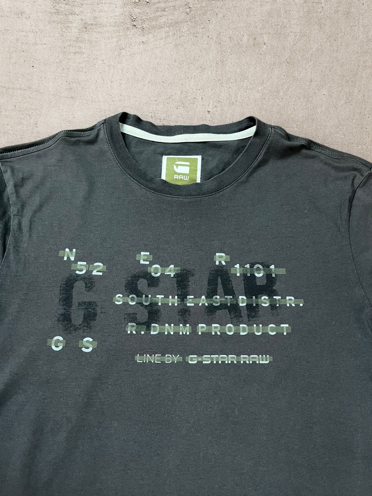 G-Star × Vintage Vintage G-star Raw Cargo Line T-shirt Size L Tee Size US M / EU 48-50 / 2 - 3 Thumbnail