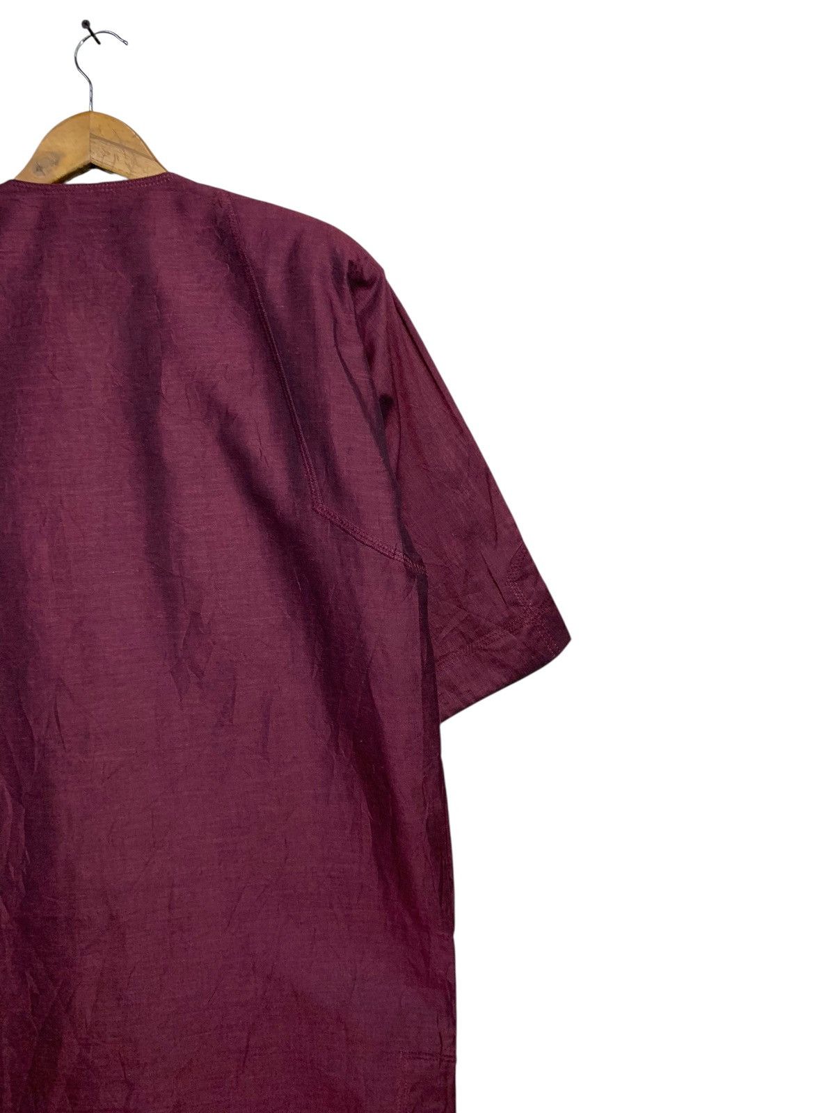 Thierry Mugler 🔥VTG THEIRRY MUGLER GOWN STYLE BURGUNDY Size M / US 6-8 / IT 42-44 - 6 Thumbnail