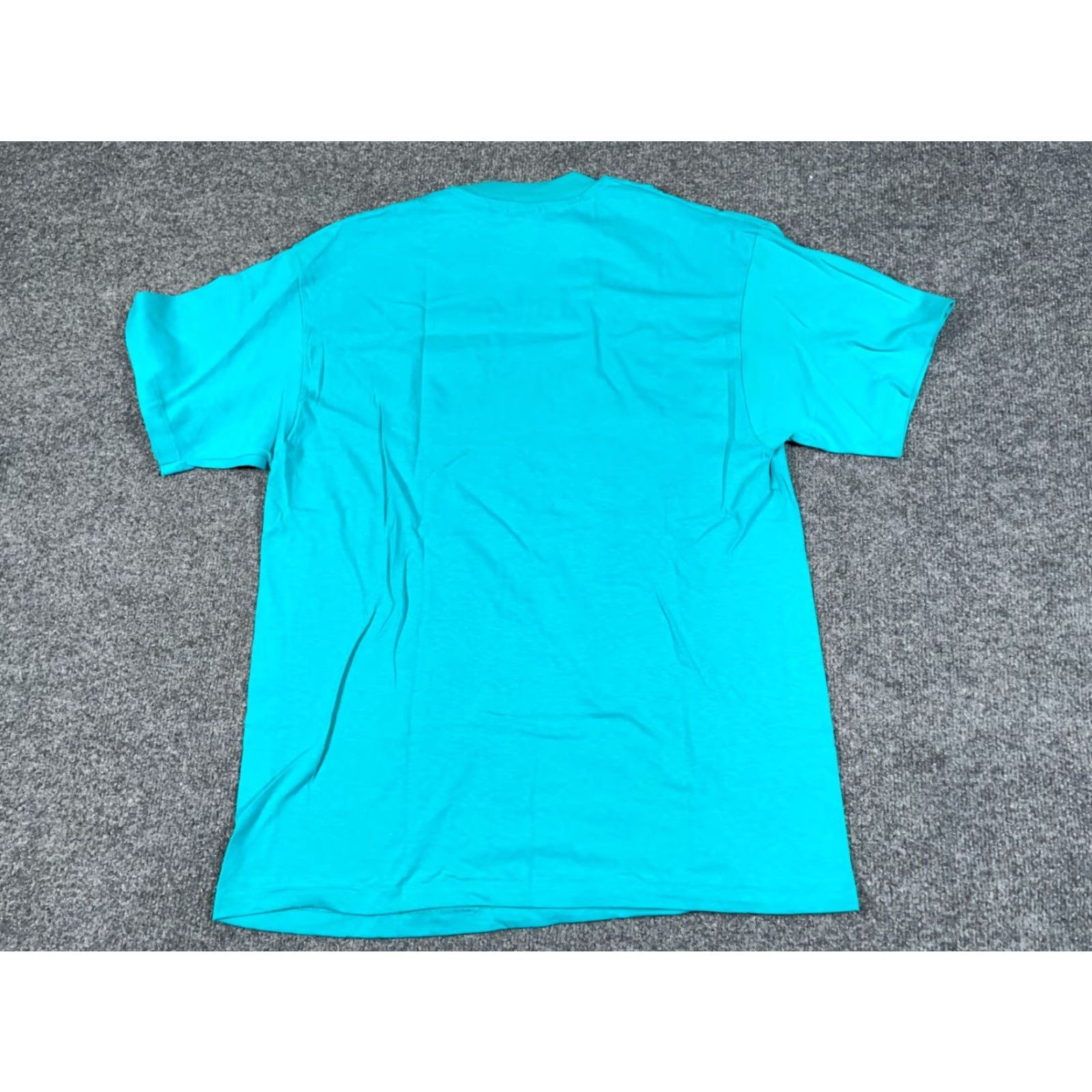 Hanes VINTAGE Hanes Beefy-T T-Shirt Phoenix International Raceway Blue Short Sleeve Crew Neck Adult Large Regular 90s Embroidered Logo Men's USA Size US L / EU 52-54 / 3 - 2 Thumbnail