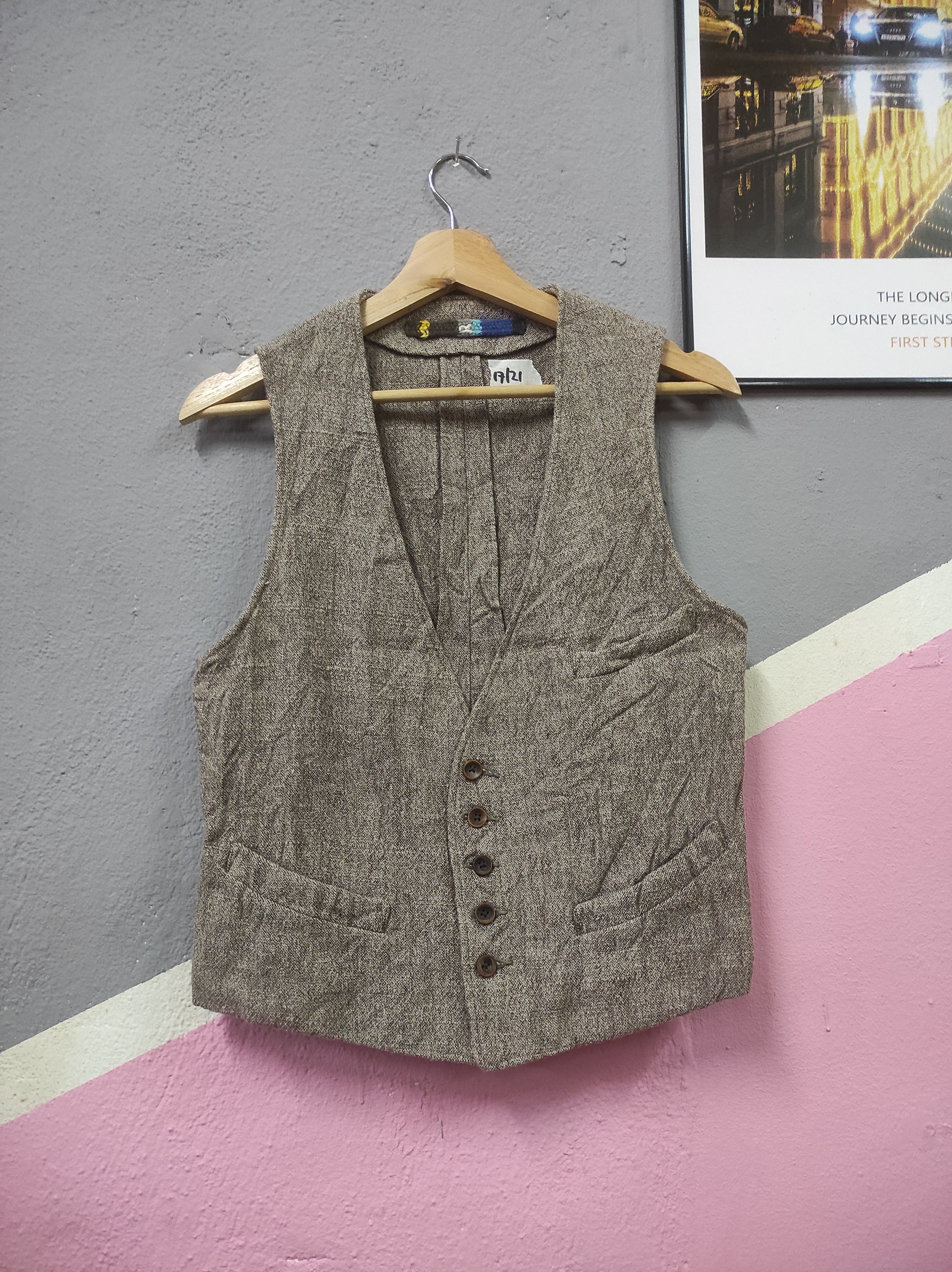 45 RPM JAPAN VEST SLEEVELESS COAT