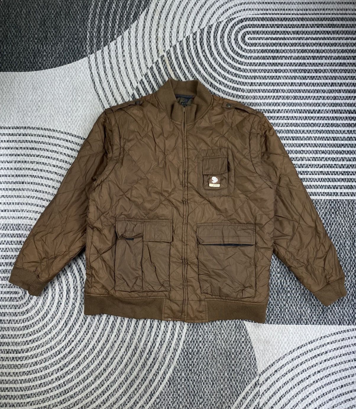 Japanese Brand Vtg State Property Camouflage Reversible Jacket Size US L / EU 52-54 / 3 - 3 Thumbnail