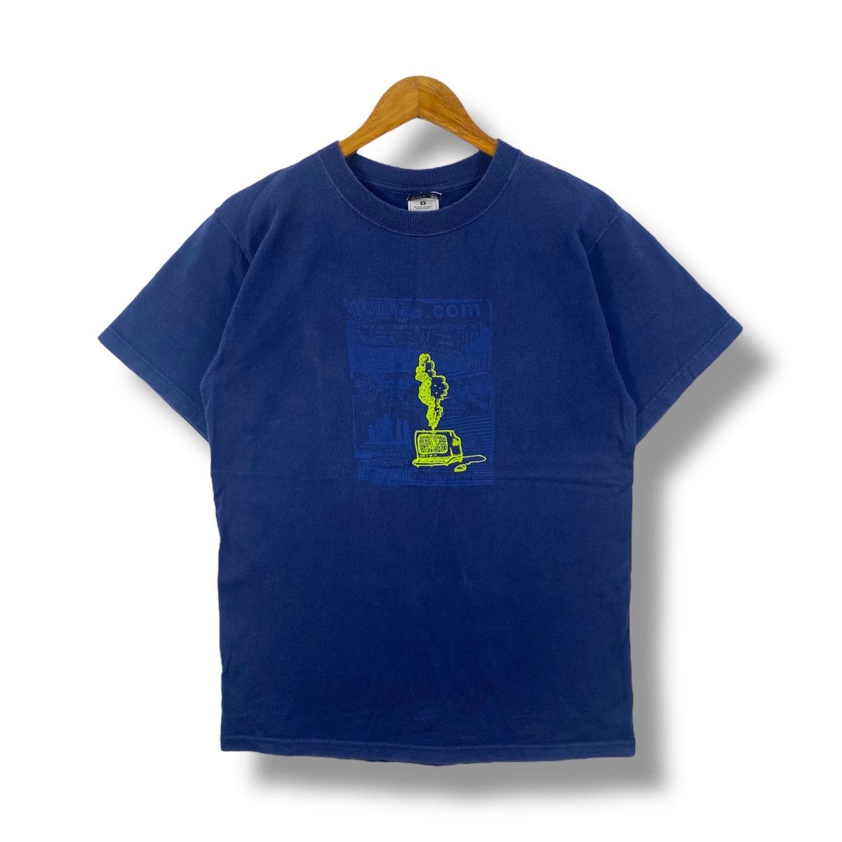 Vintage × Volcom Vintage 90's VOLCOM Computer Breakdown Graphic Tee Shirt Size US M / EU 48-50 / 2 - 1 Thumbnail