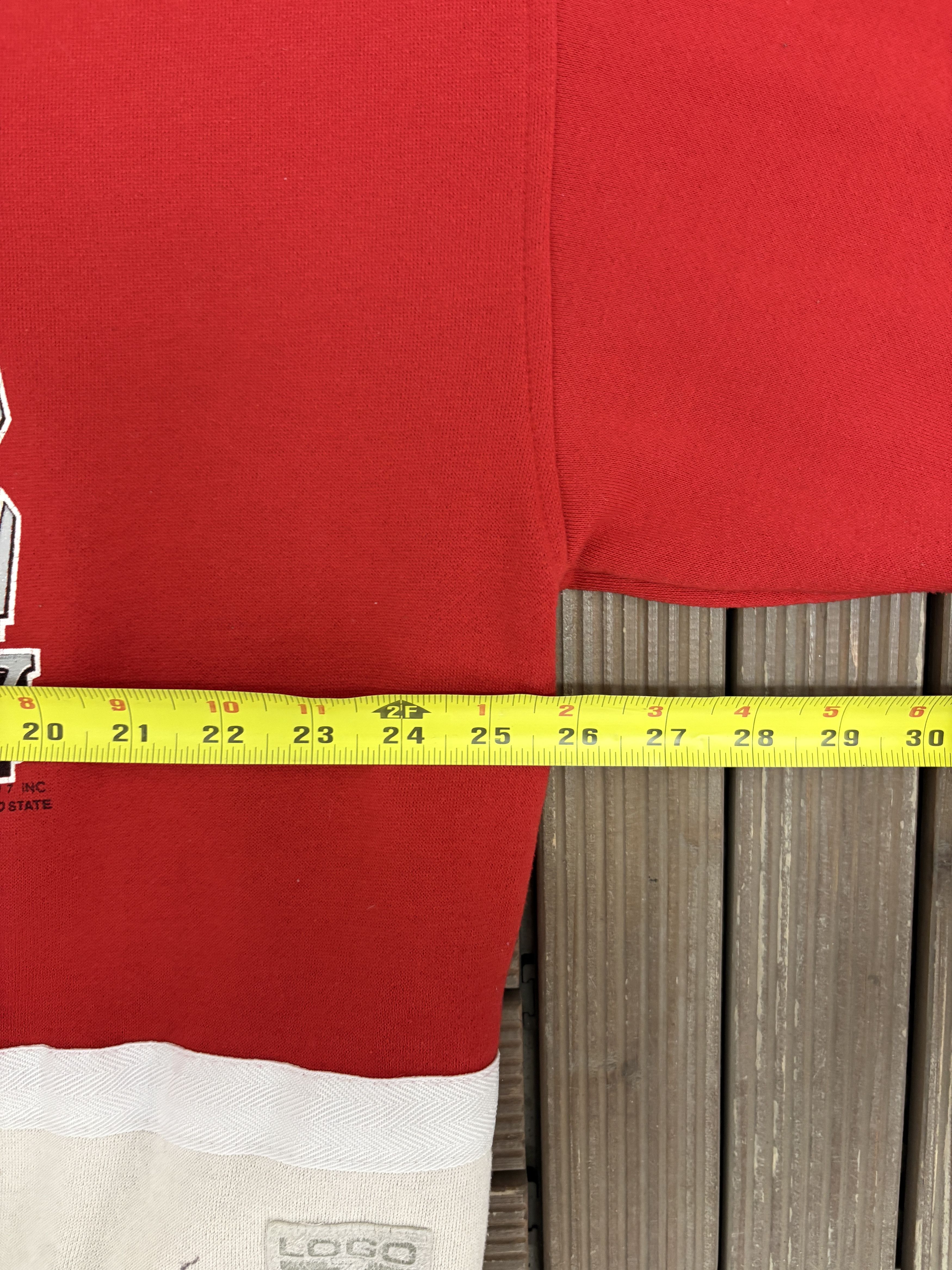 Logo 7 Ohio State Buckeyes Vintage Red Crewneck Sweater Size US L / EU 52-54 / 3 - 7 Thumbnail