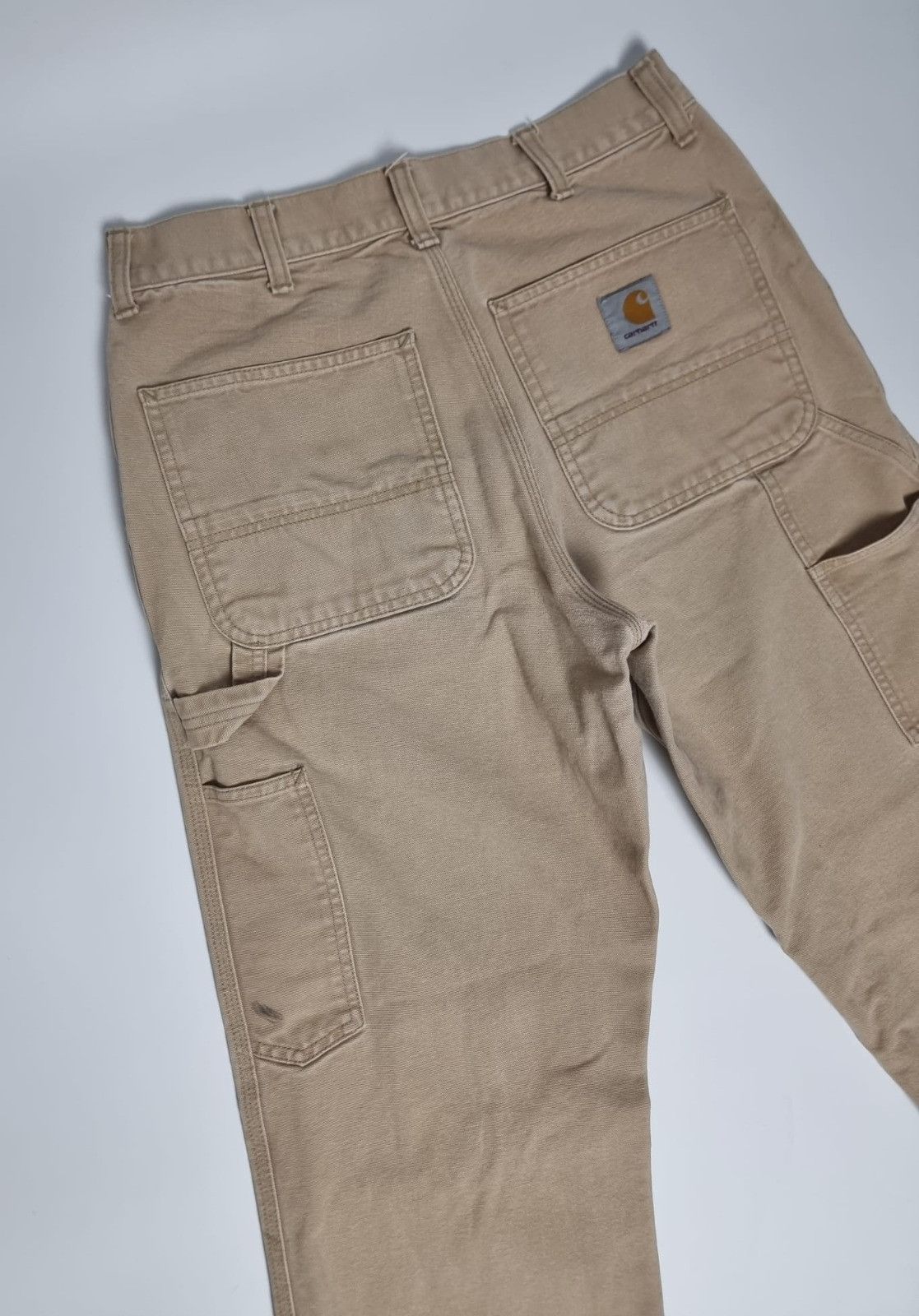 Carhartt × Vintage Carhartt single knee pant beige 29x32 S mens womens Size US 30 / EU 46 - 3 Thumbnail