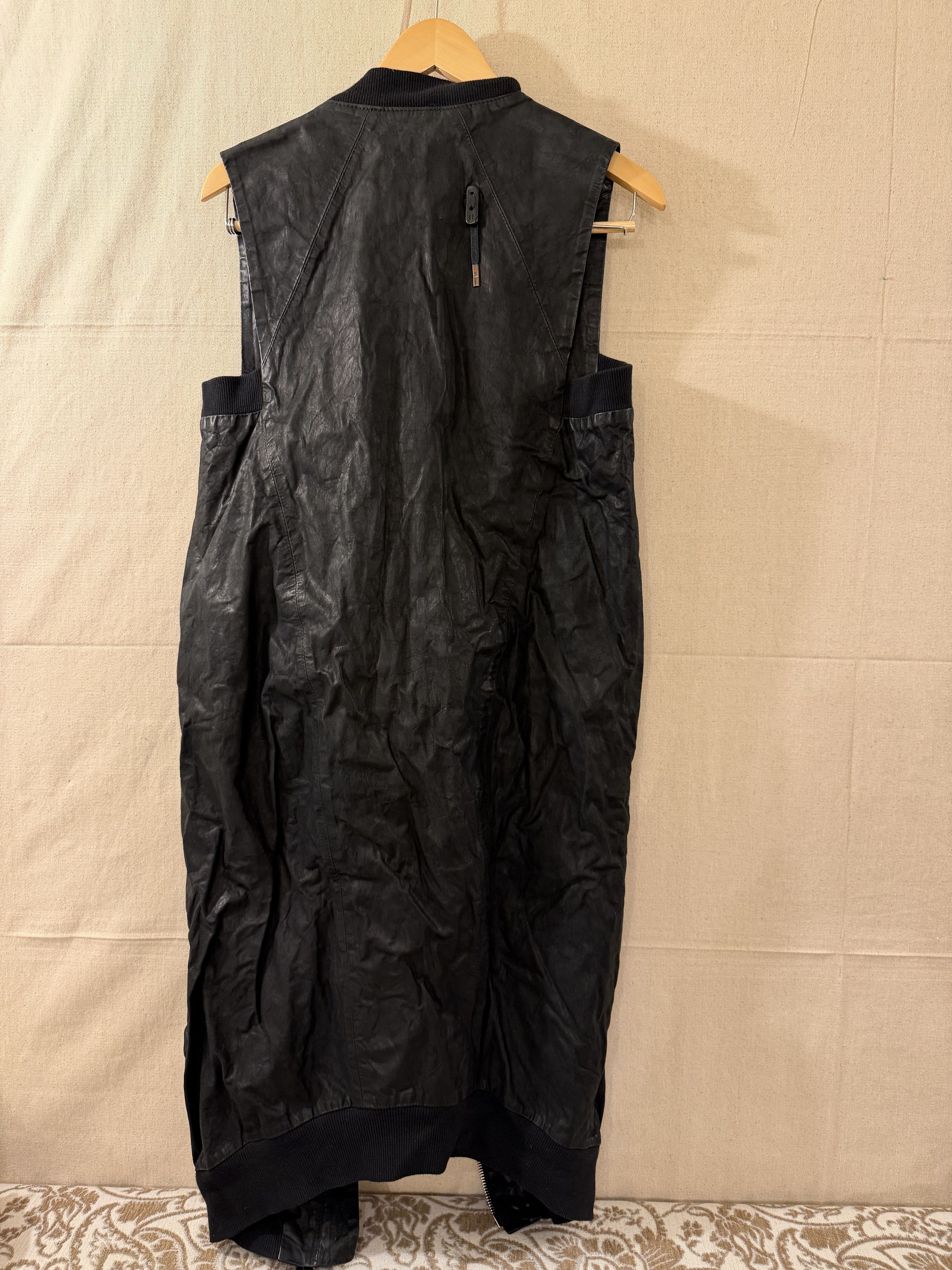 Boris Bidjan Saberi Boris Bidjan Saberi Special Order Leather Jacket Size S Size S / US 4 / IT 40 - 4 Thumbnail